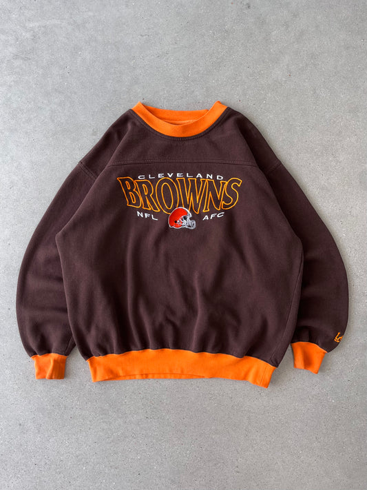 Vintage Cleveland Browns Lee Crewneck - L