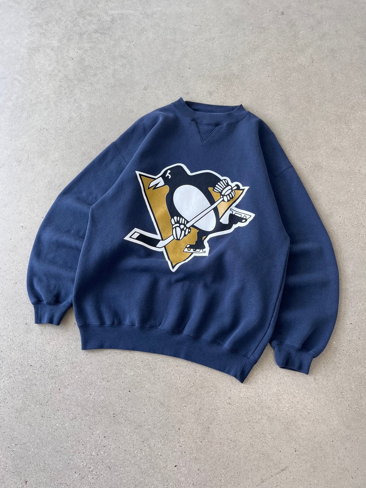 Vintage Pittsburgh Penguins Crewneck - L