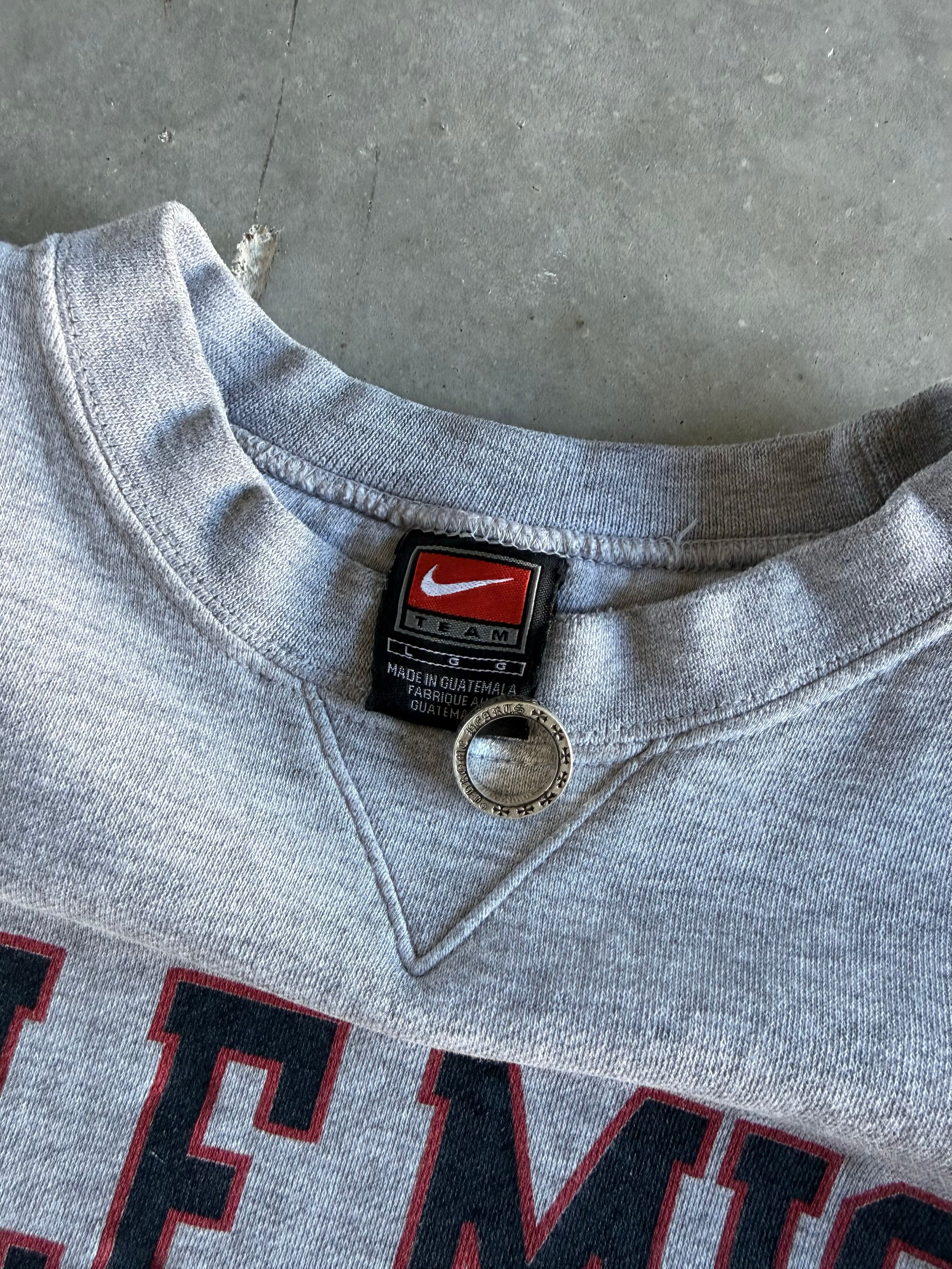 Vintage 2000s Ole Miss Football Nike Team Sweatshirt (L)