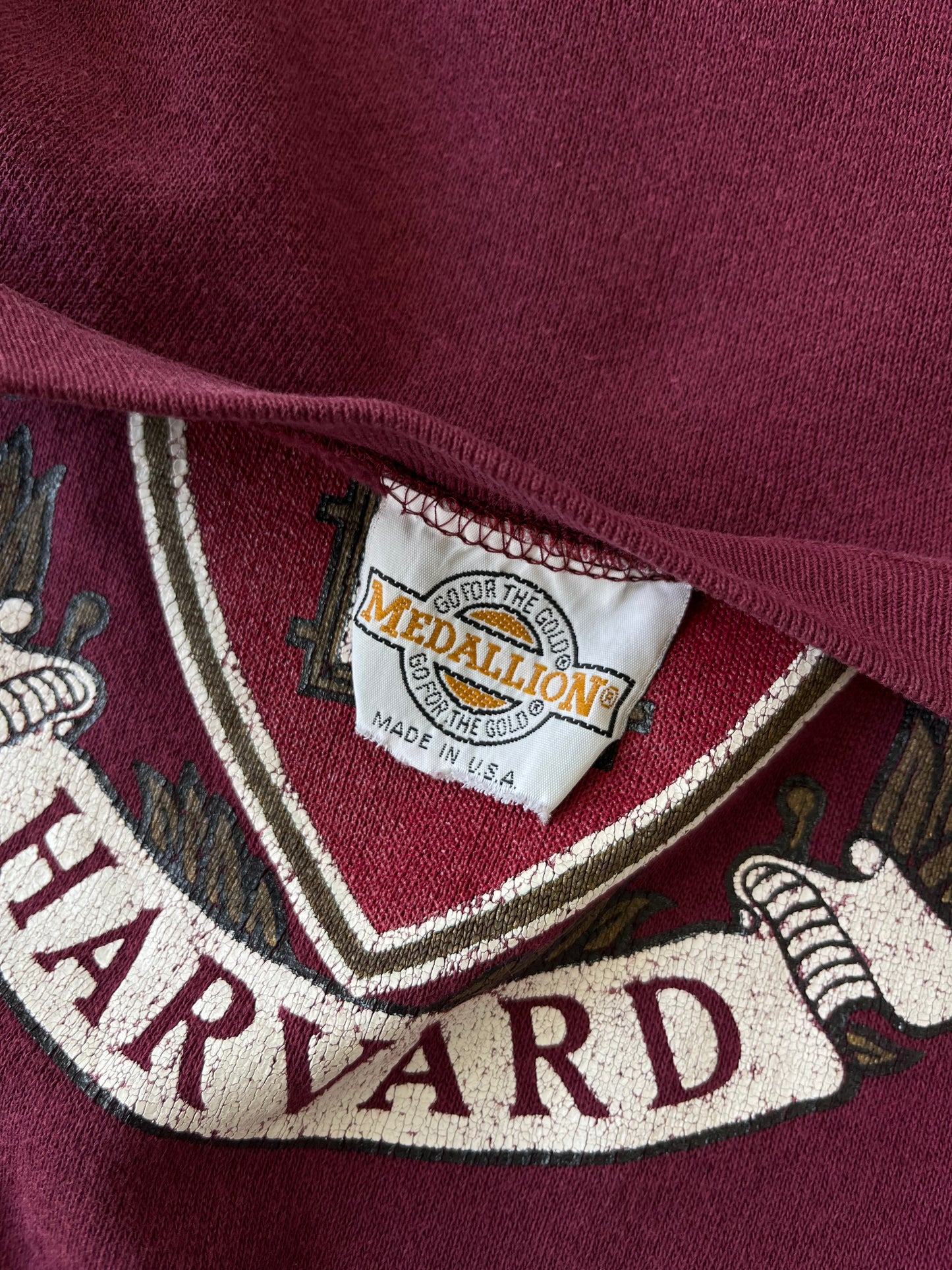 Vintage Harvard Crewneck - L