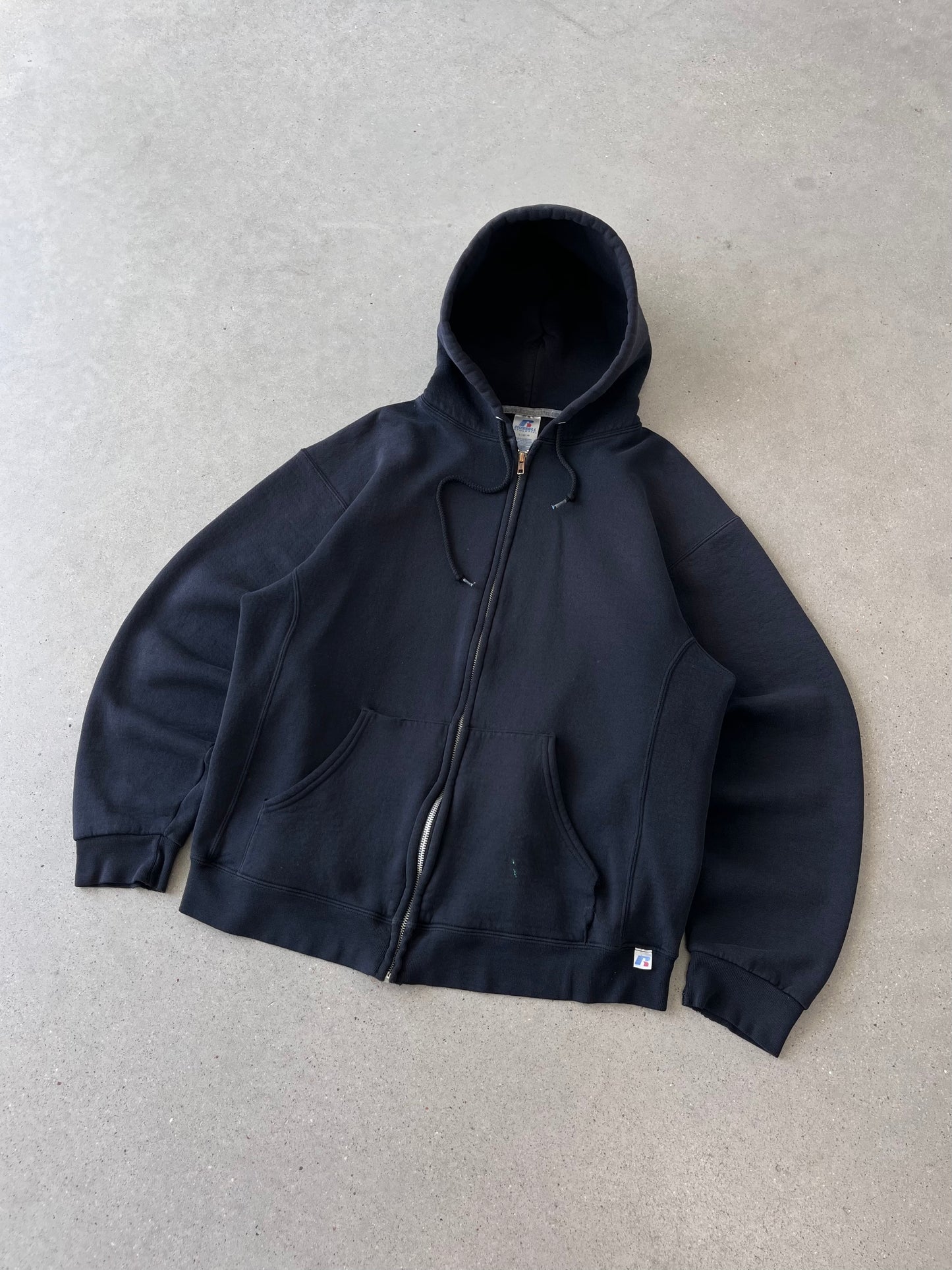 Vintage Russell Athletic Zip-up Hoodie - L