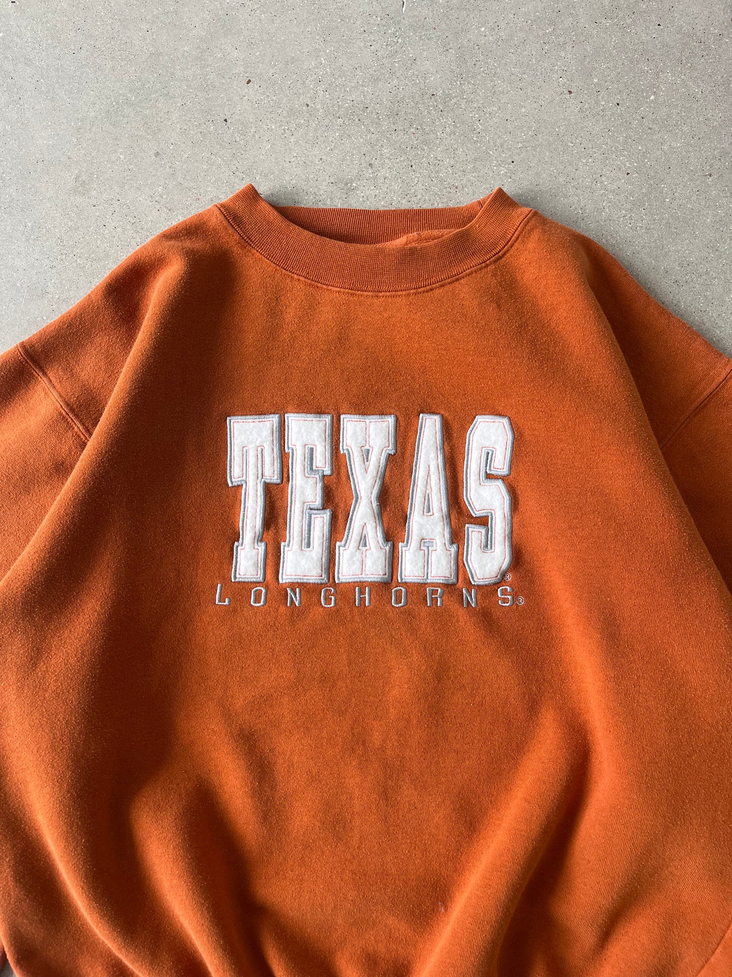 Vintage Texas University Embroidered Crewneck - M