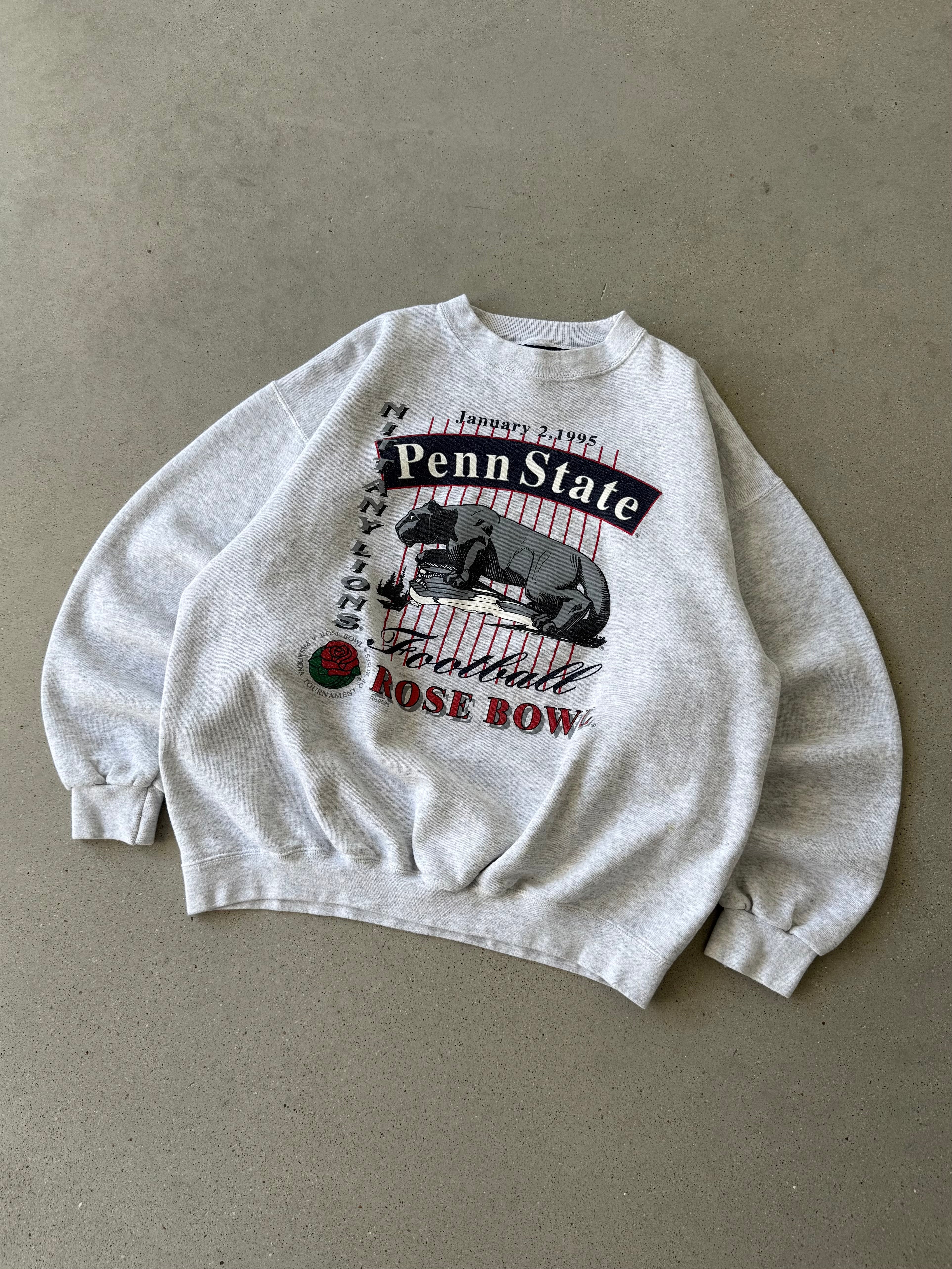 Vintage University of Penn State Gray Sweatshirt  - M