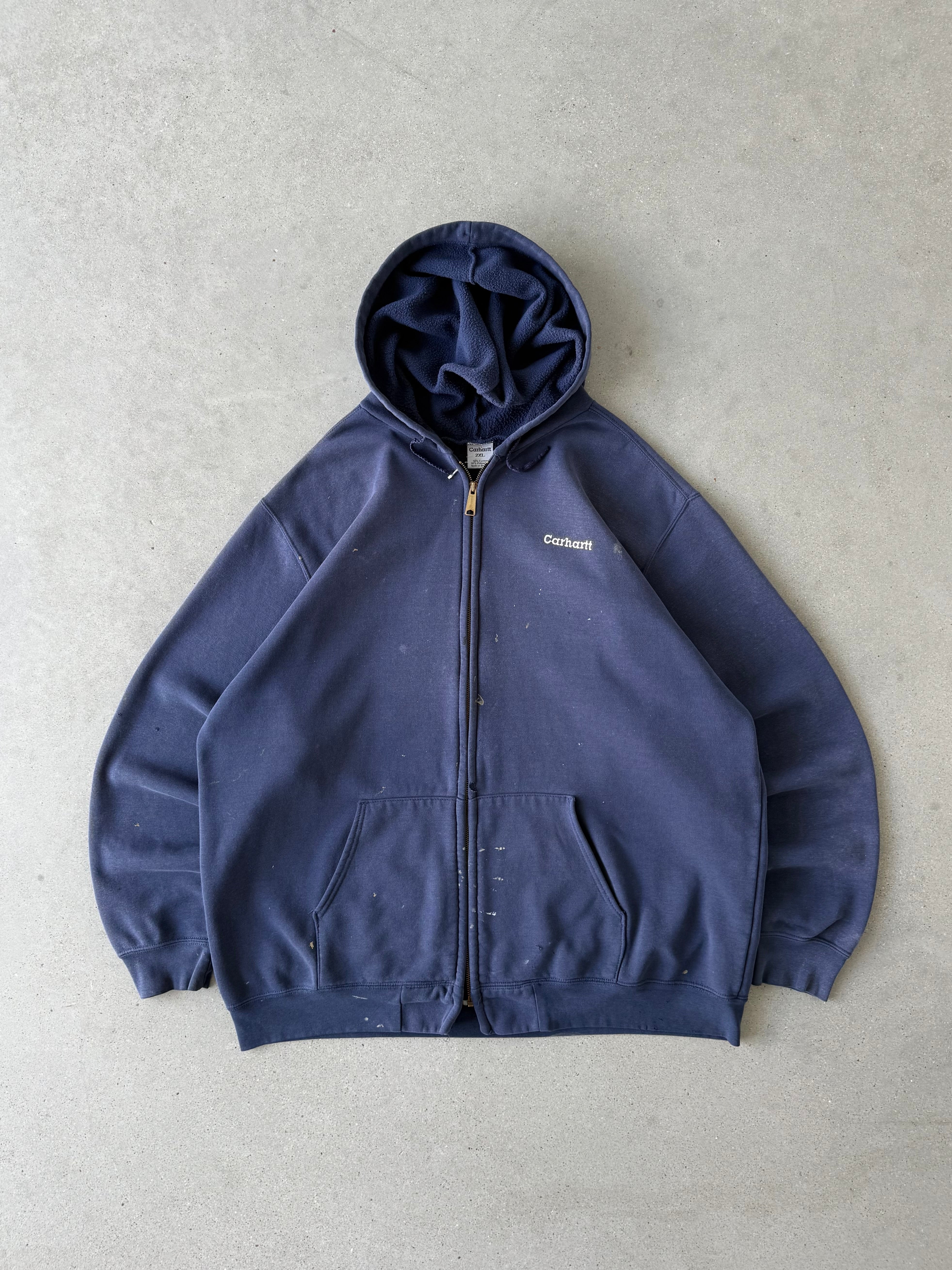 Vintage Carhartt Painter's Zip-up Hoodie - XXL