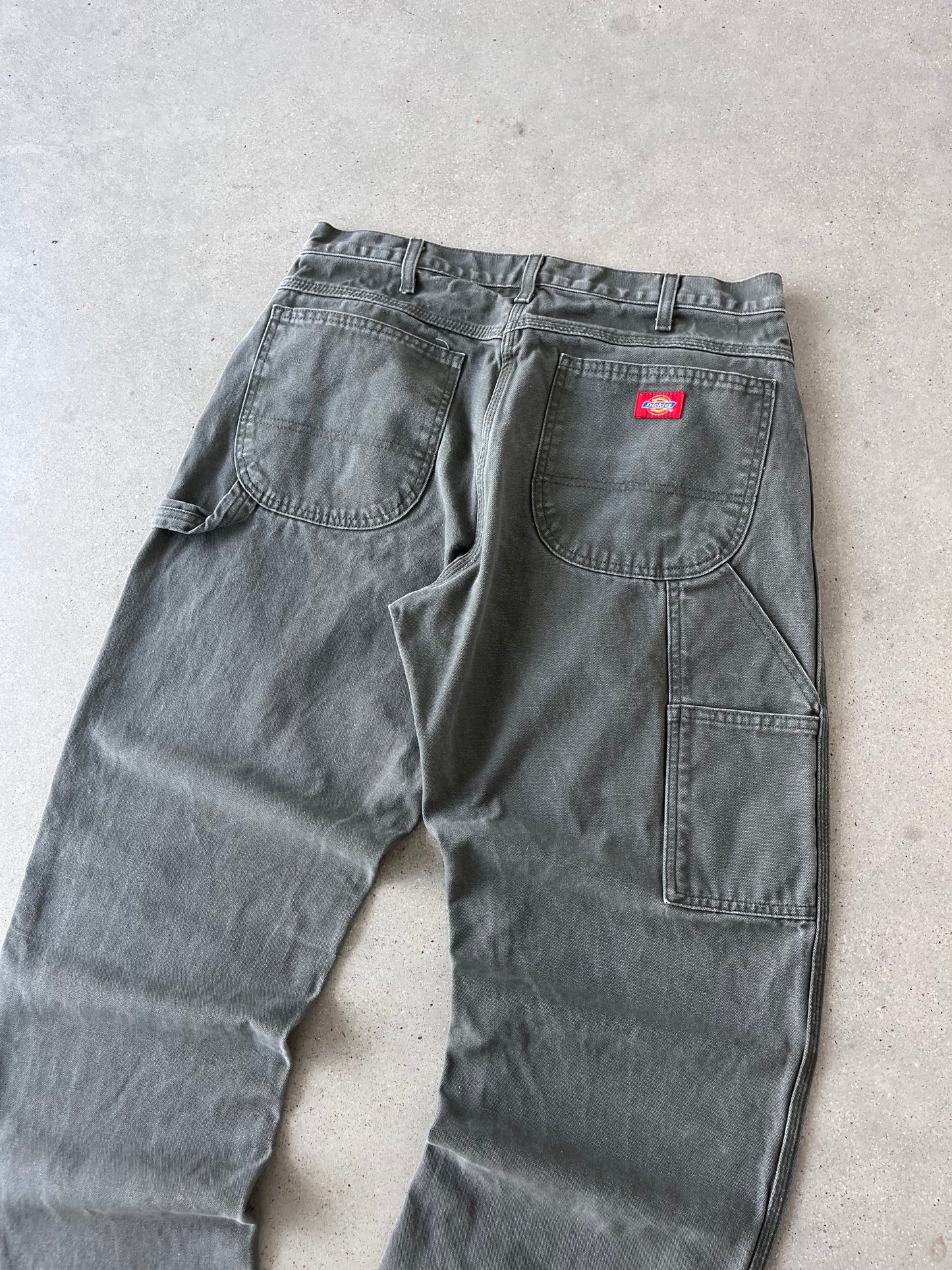 Vintage Dickies Olive Carpenter Pants - 33x32