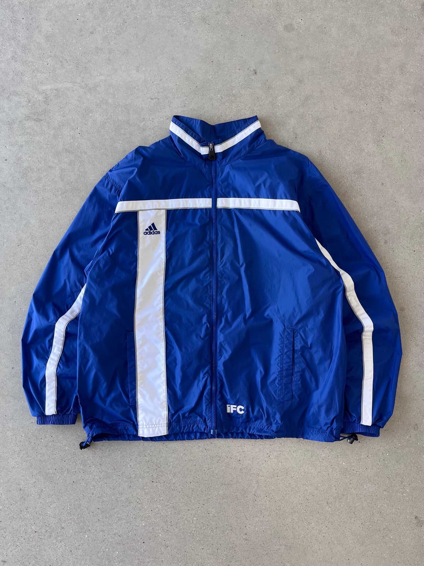 Vintage Adidas Blue Track Jacket - L