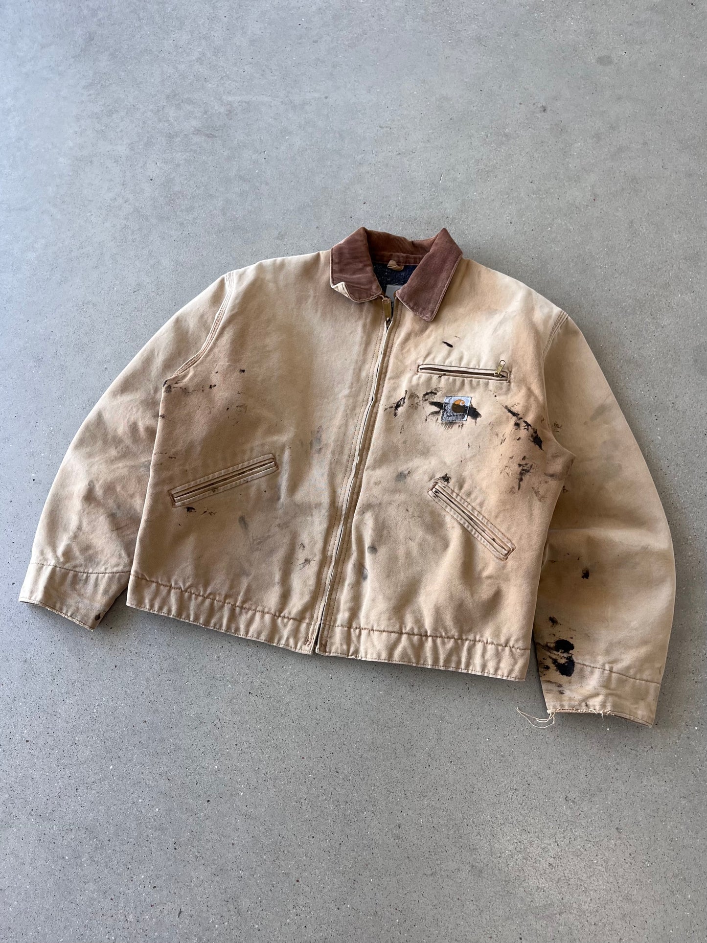 Vintage Carhartt Painter's Blanket-lined Detroit Jacket - M