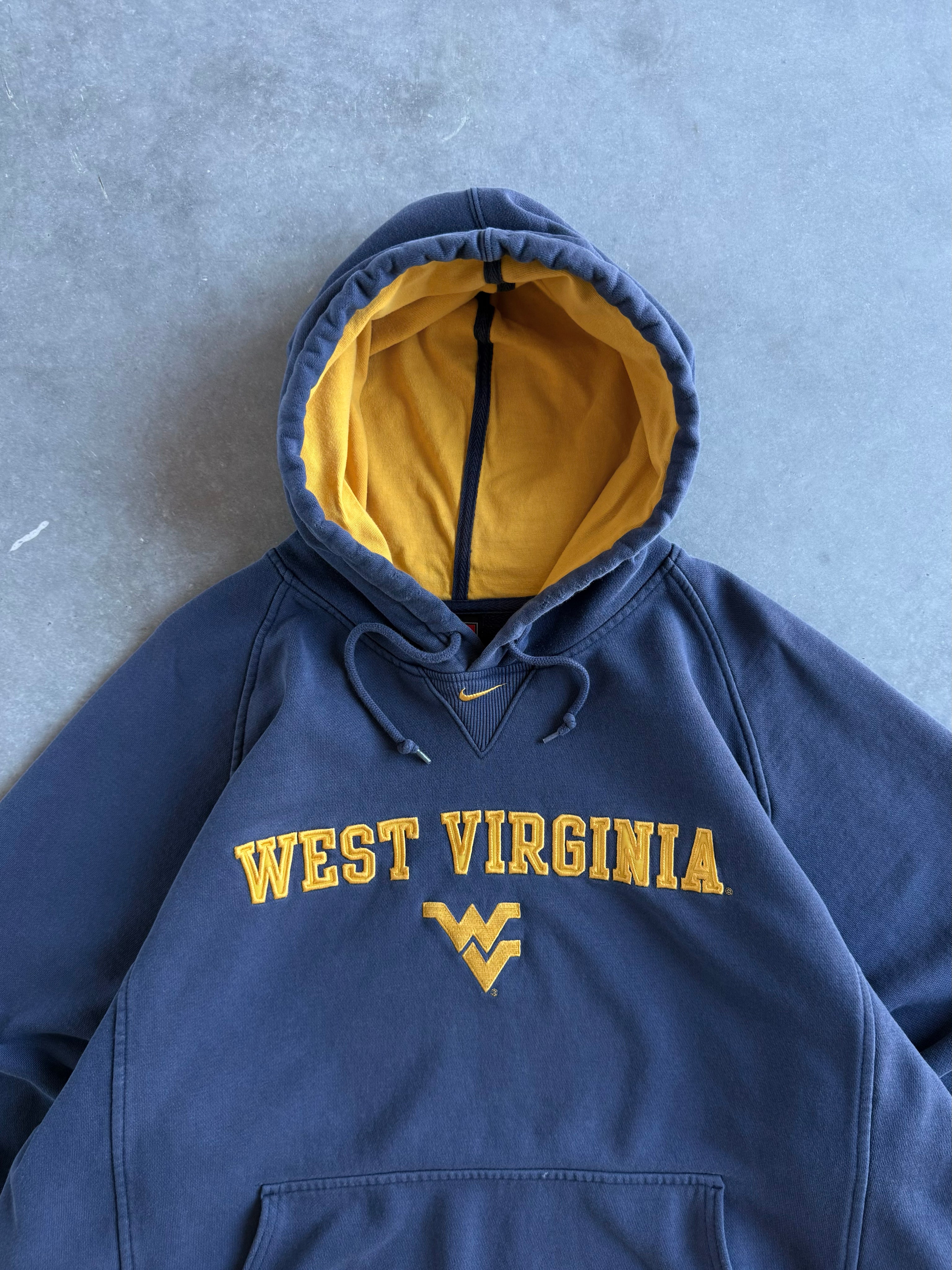 Vintage 2000s West Virginia Nike Team Hoodie (L)
