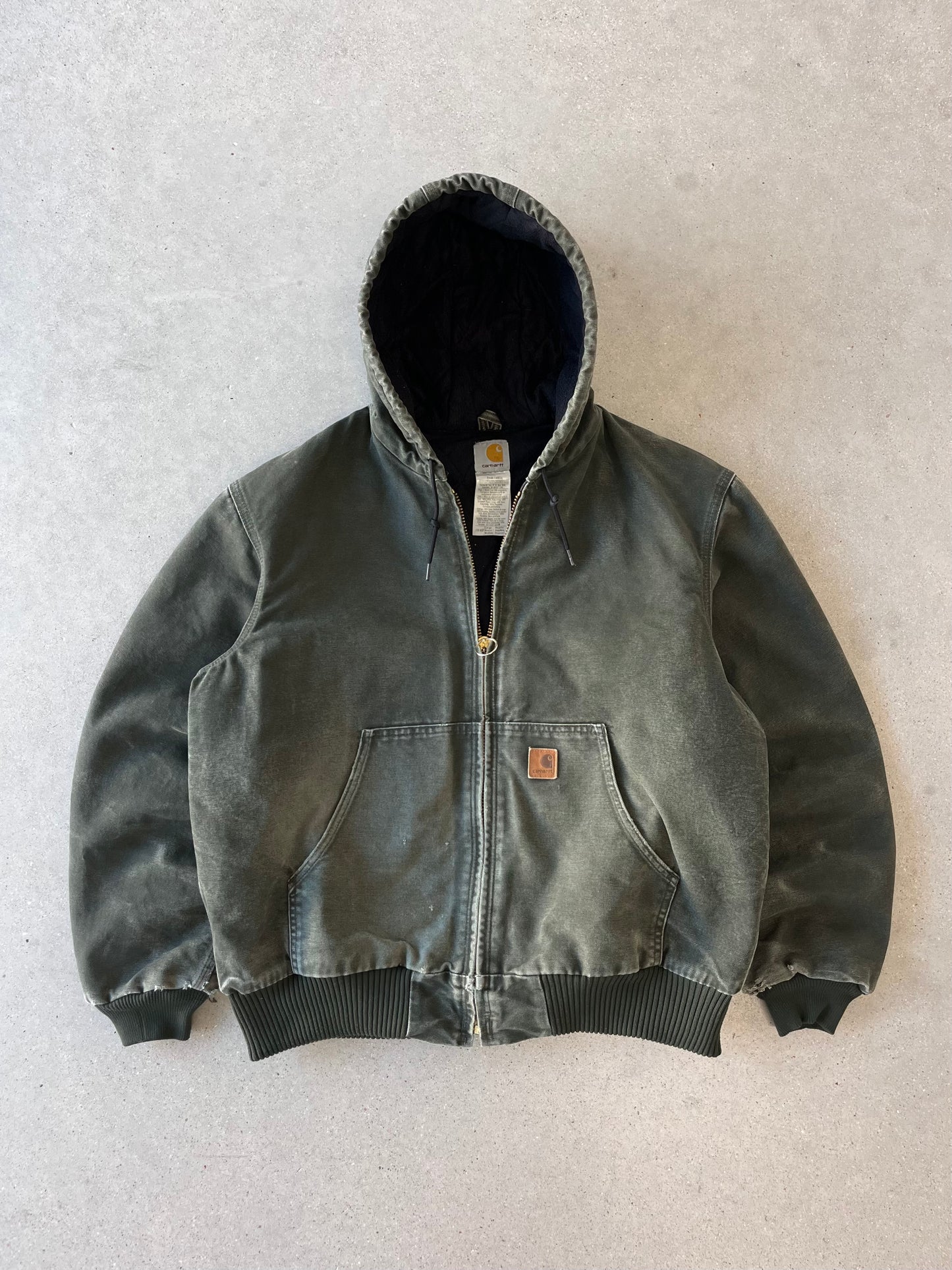 Vintage Carhartt Olive Active Jacket - L