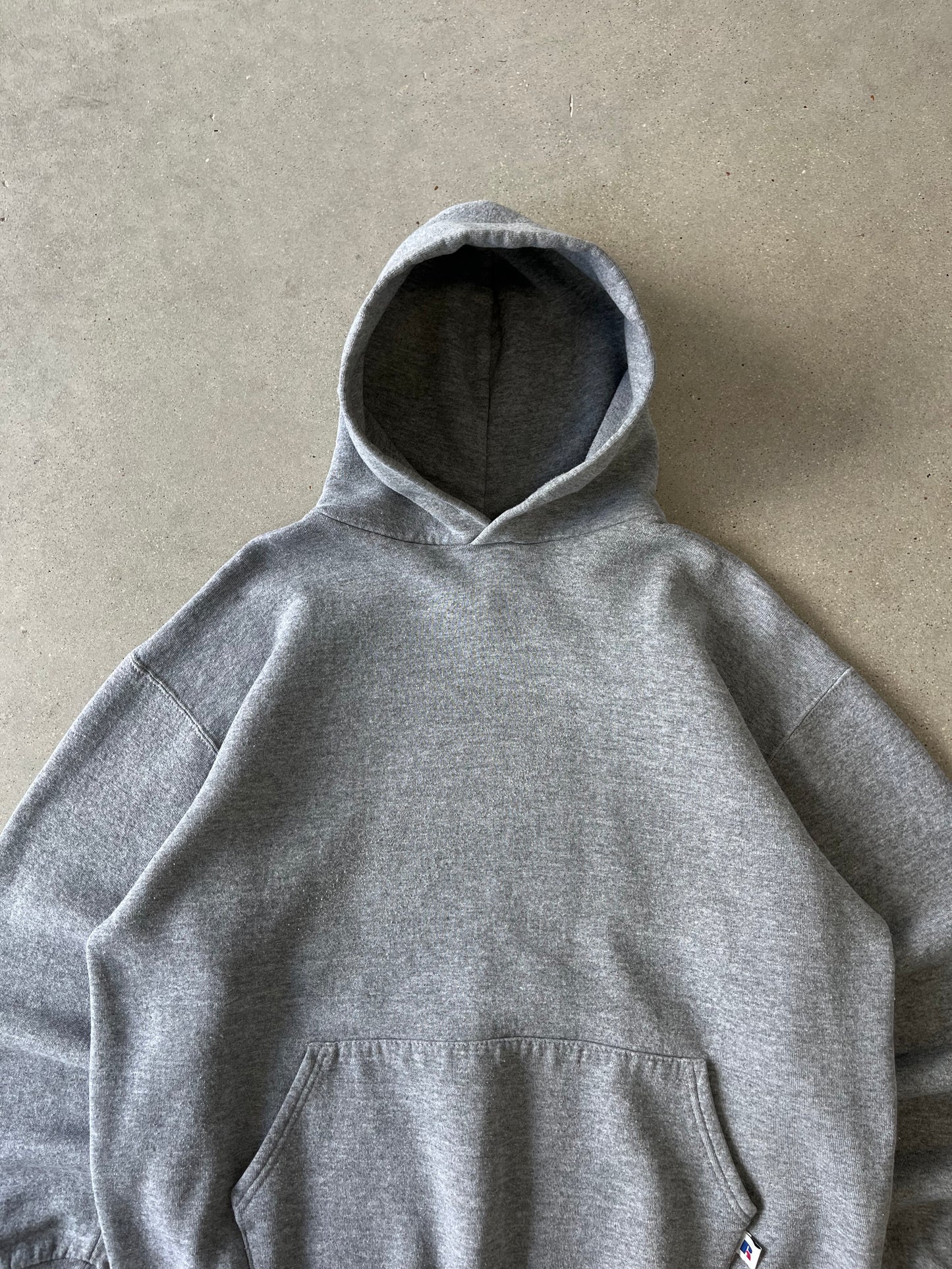 Vintage Gray Russell Athletic Hoodie - XL