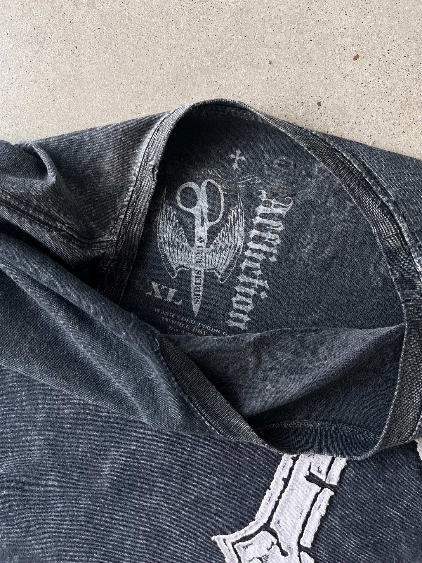 Vintage Y2K Affliction Tee - XL