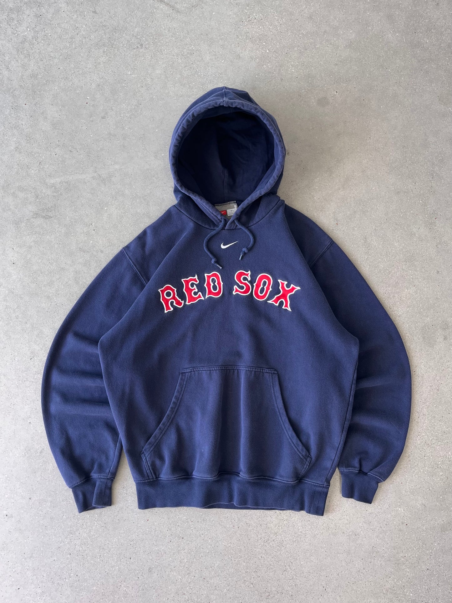 Vintage Nike Red Sox Center Swoosh Hoodie - S