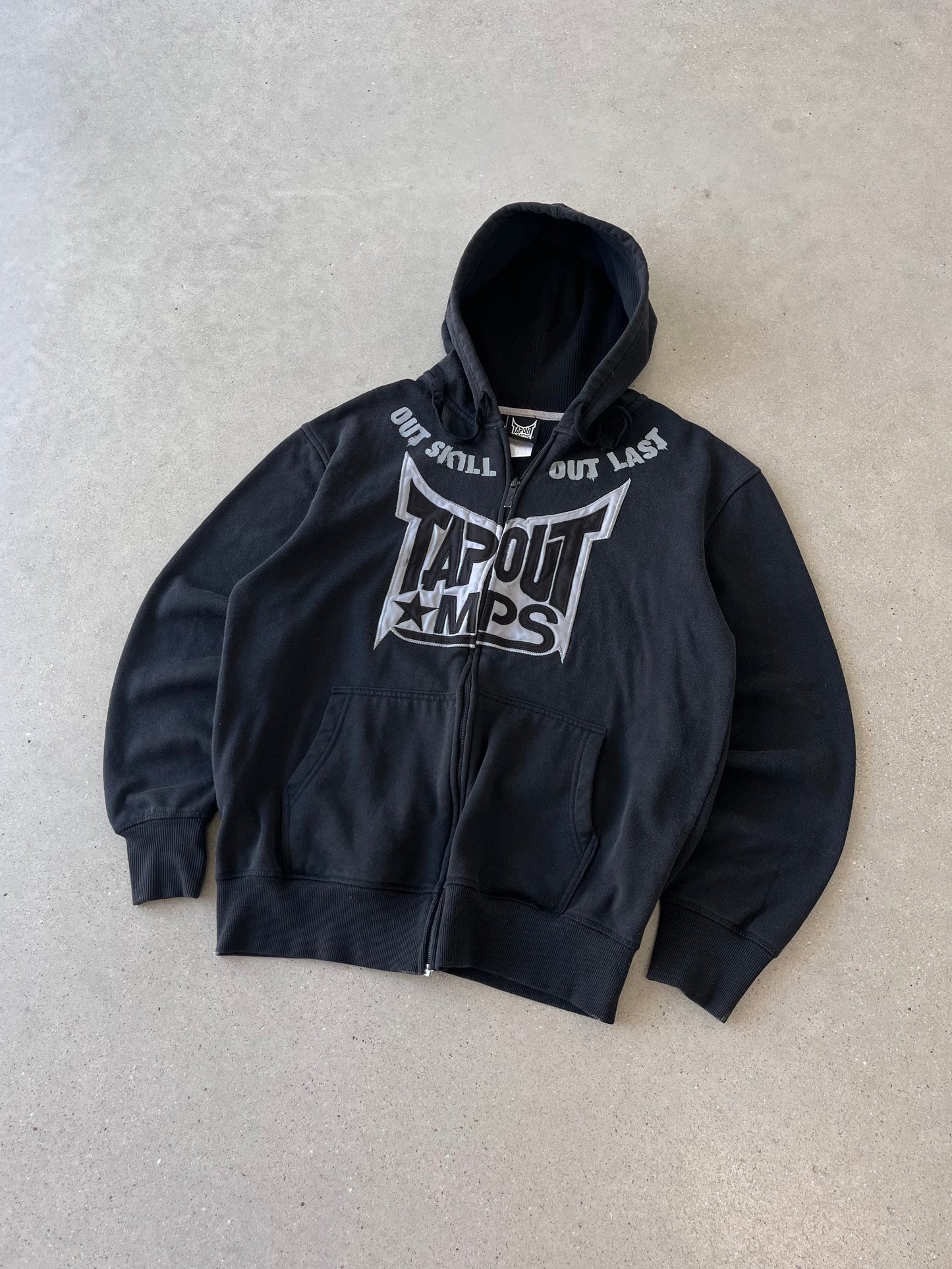 Vintage Y2K TAPOUT MPS Zip-up Hoodie - M