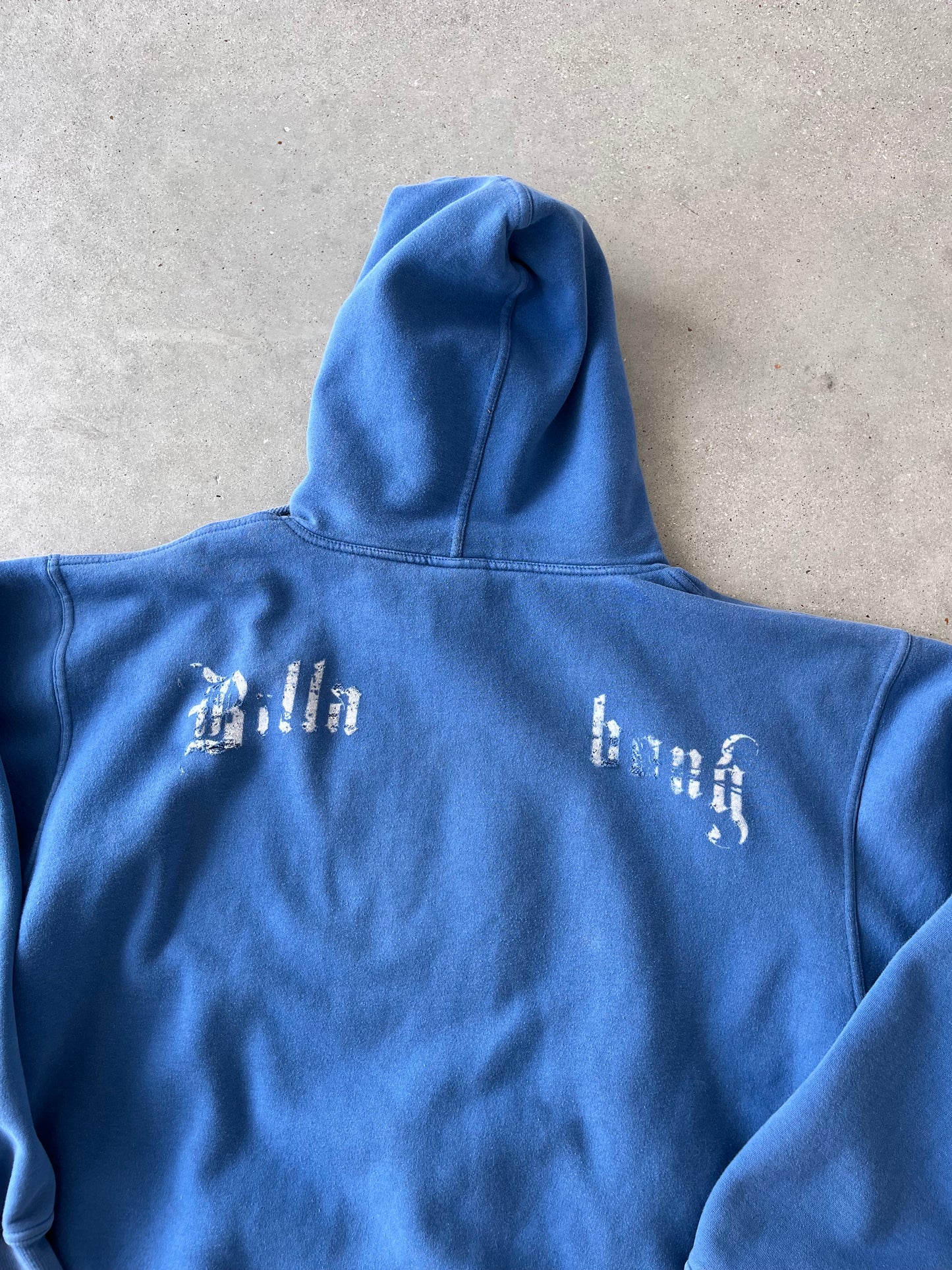 Vintage Billabong Blue Hoodie - XL