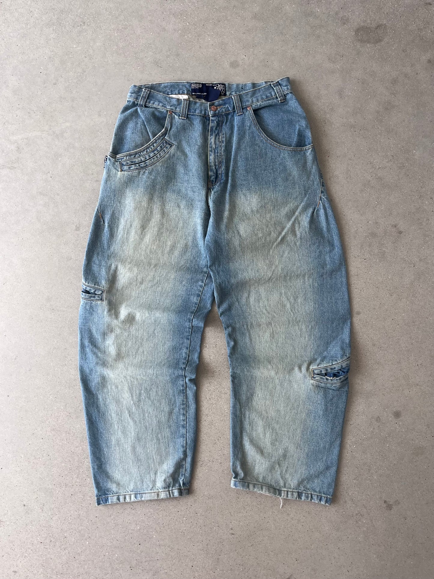 Vintage Y2K OMAVI Den Em Jens Baggy Denim - 34x32