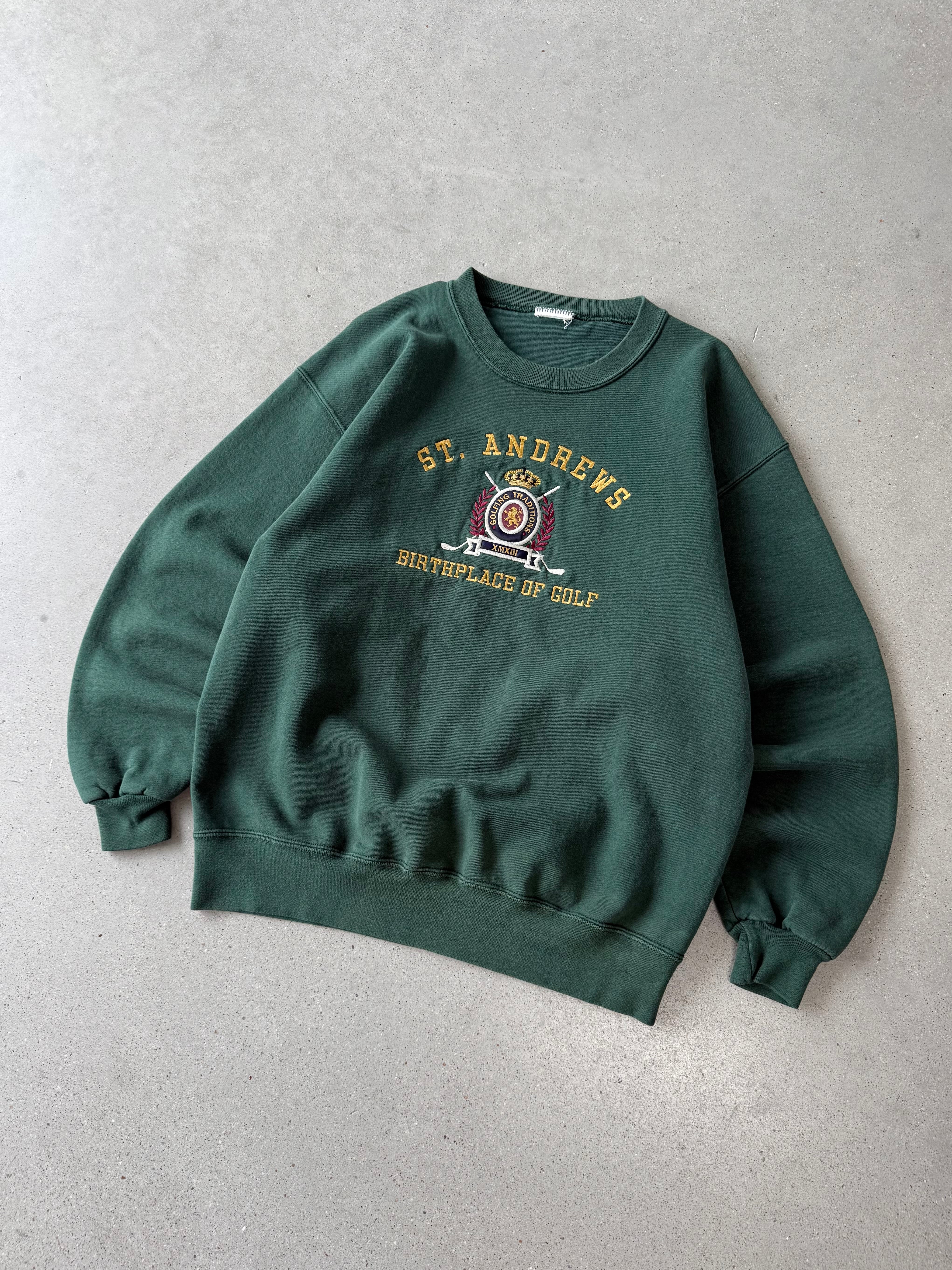 Vintage St. Andrews Golf Crewneck - L