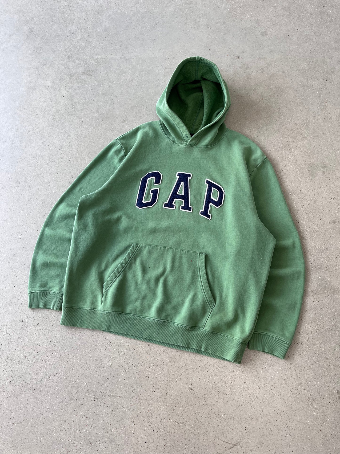 Vintage GAP Green Hoodie - XXL