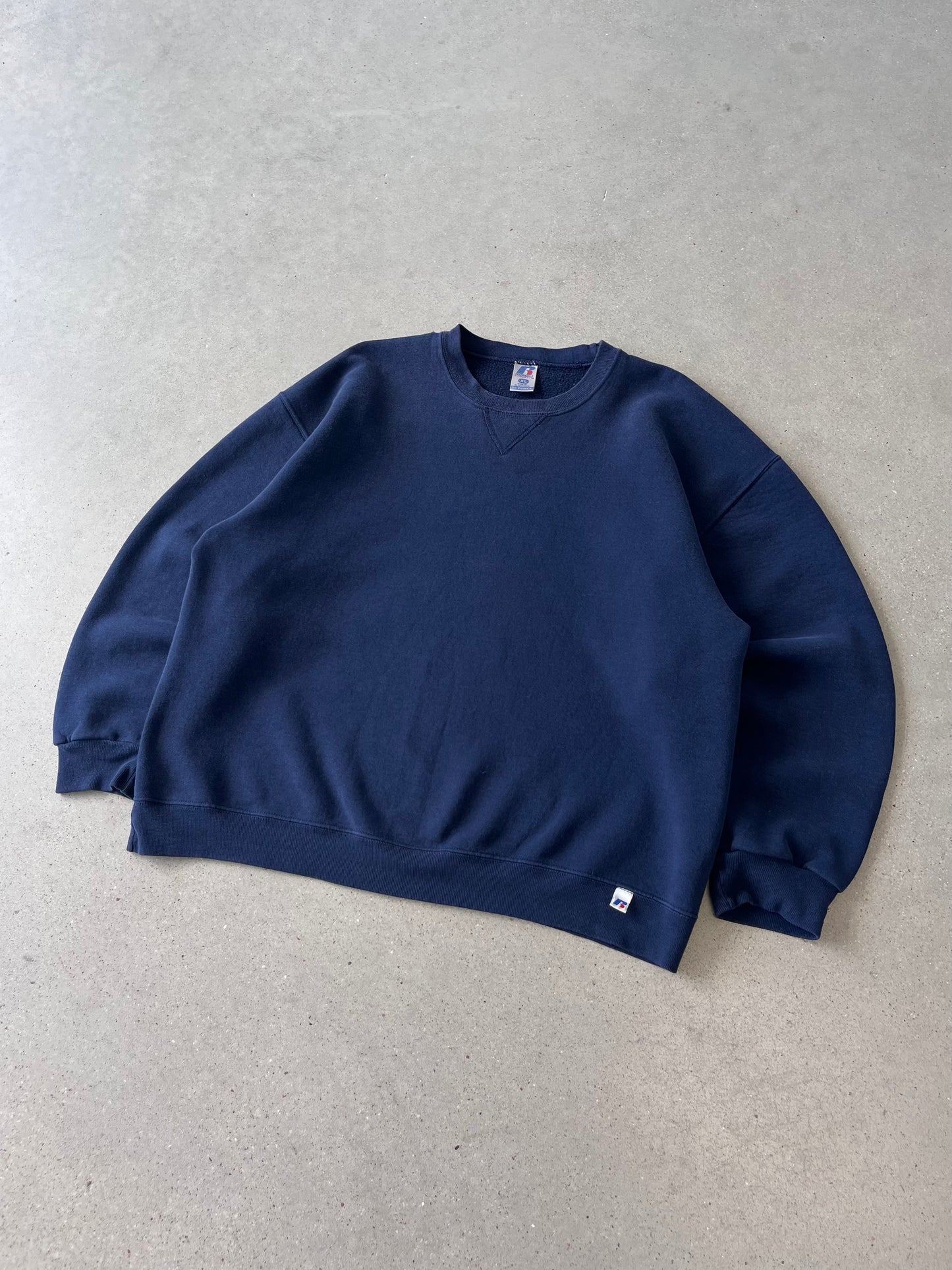 Vintage Russell Athletic Navy Crewneck - XL