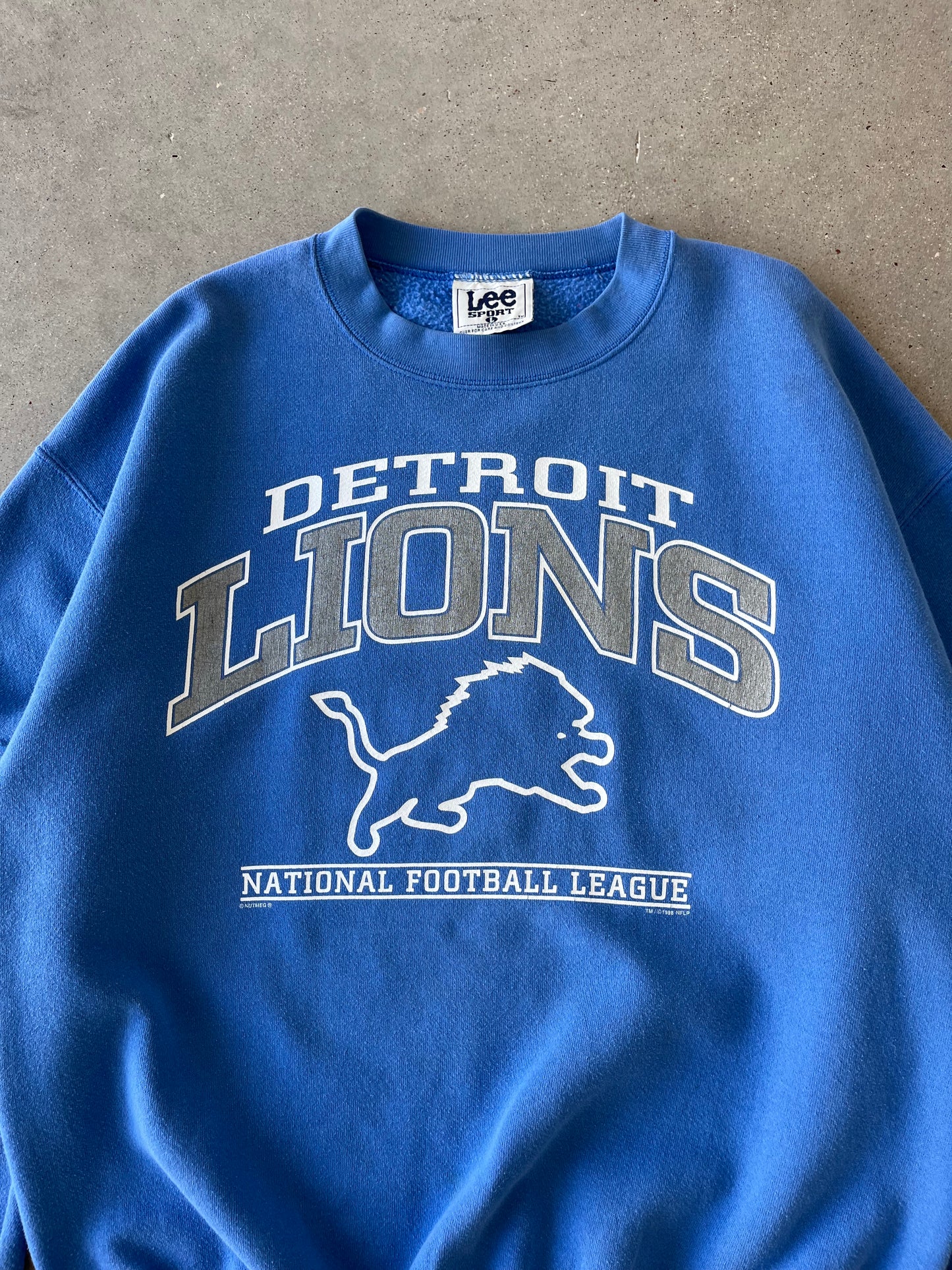 Vintage 1998 Detroit Lions Crewneck - L