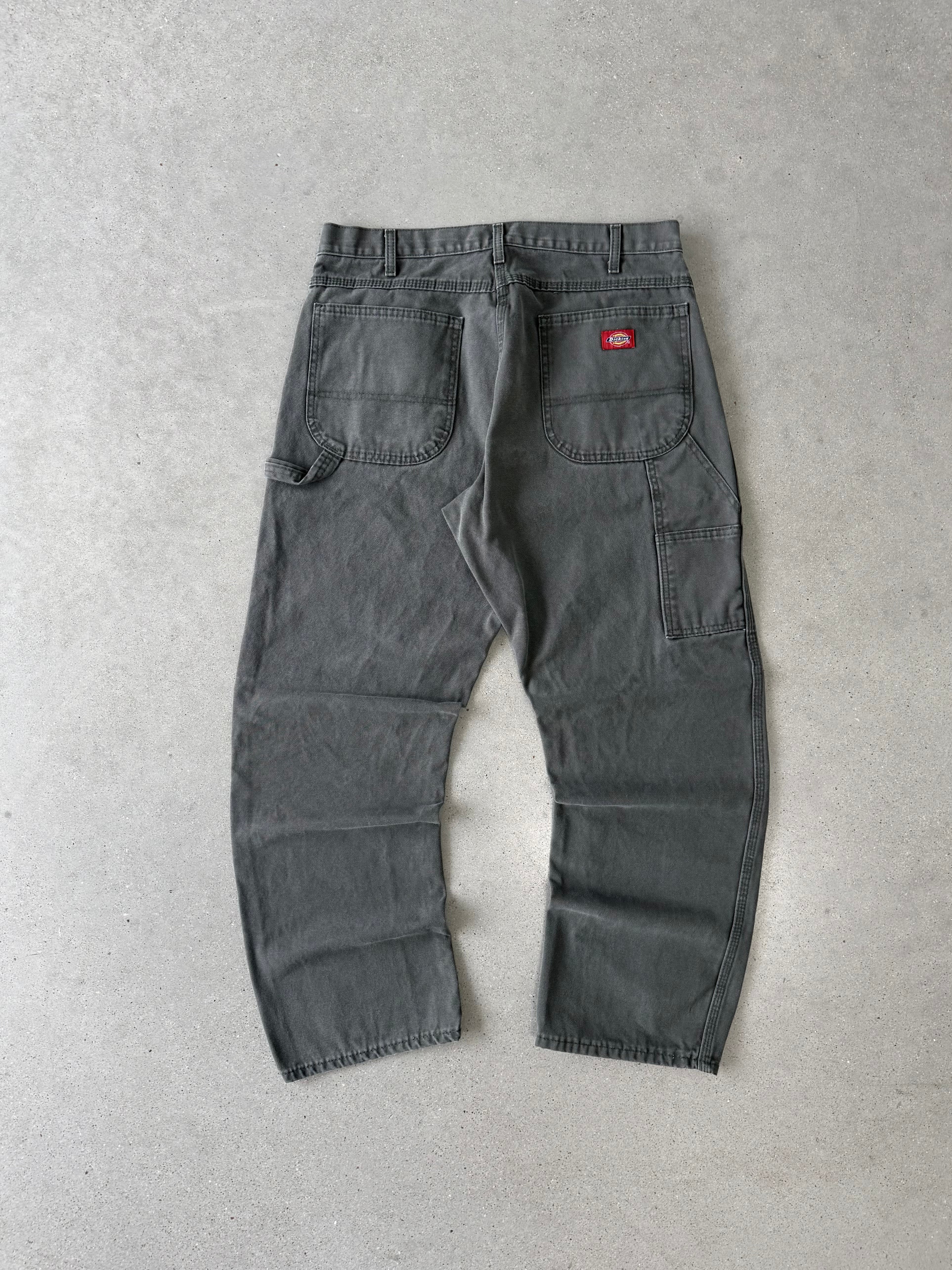 Vintage Dickies Painter's Dark Olive Carpenter Pants - 34x30