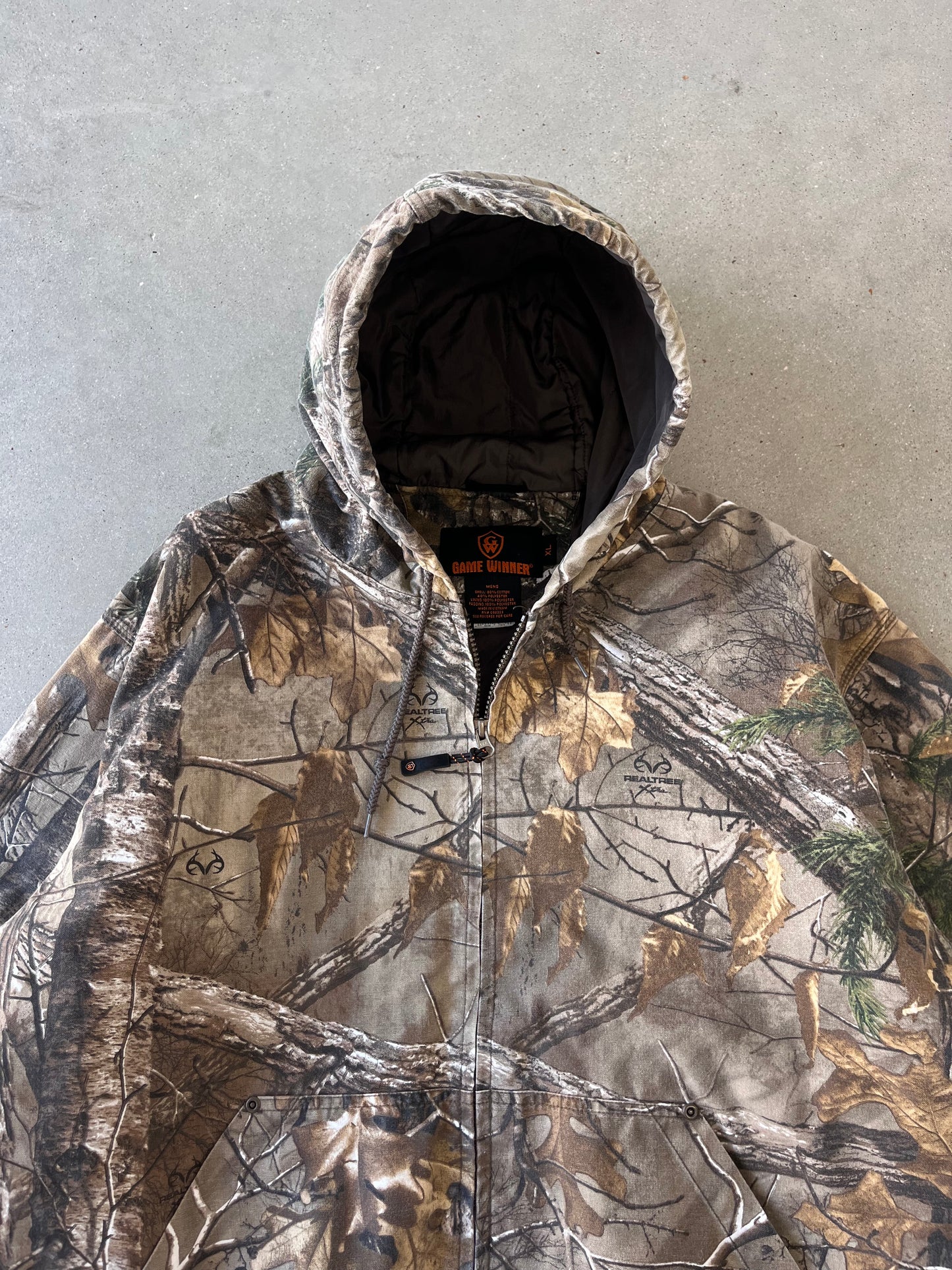 Vintage Realtree Gamewinner Active Jacket - XL