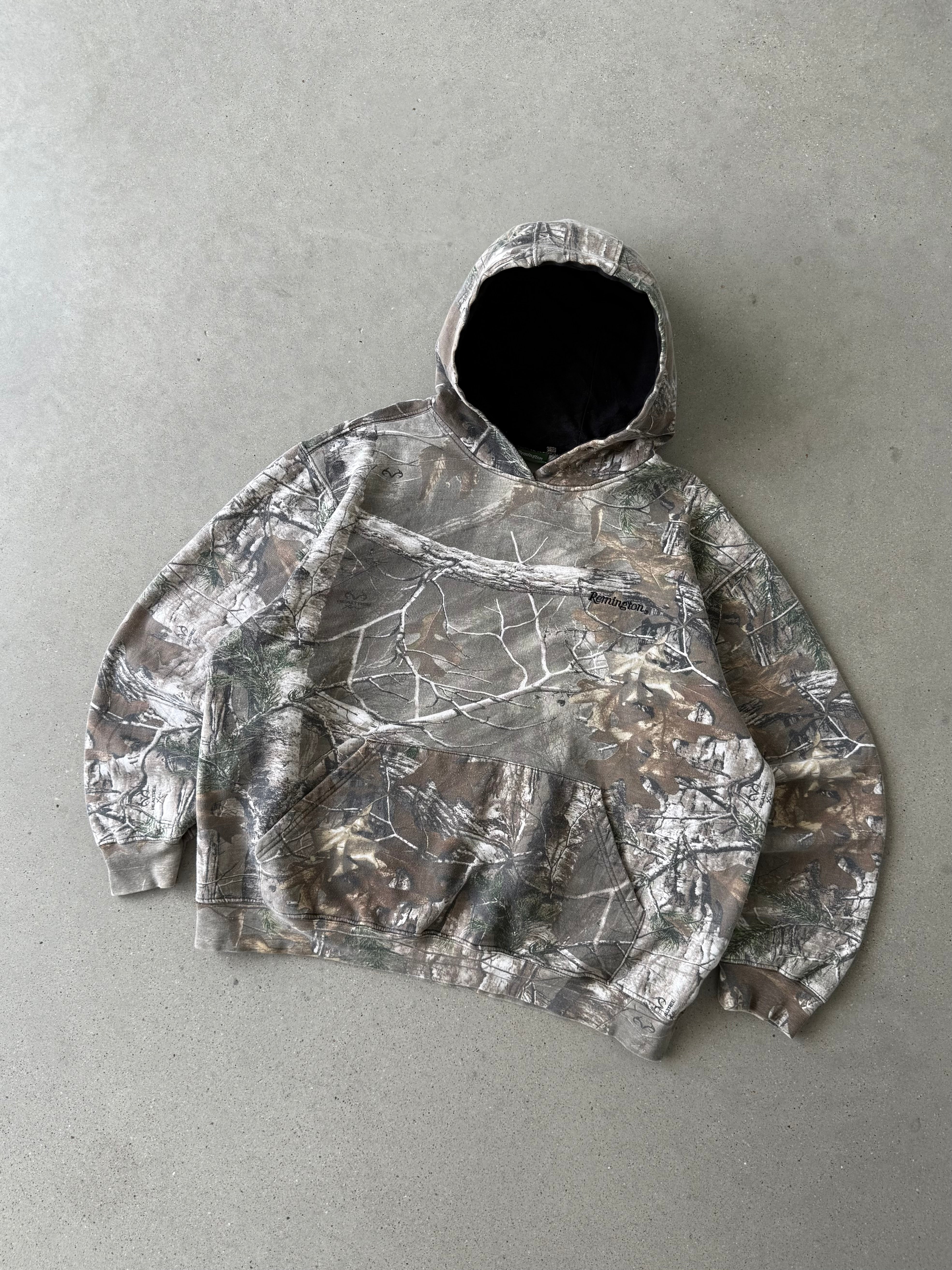 Vintage Remington Realtree Camo Hoodie - XL