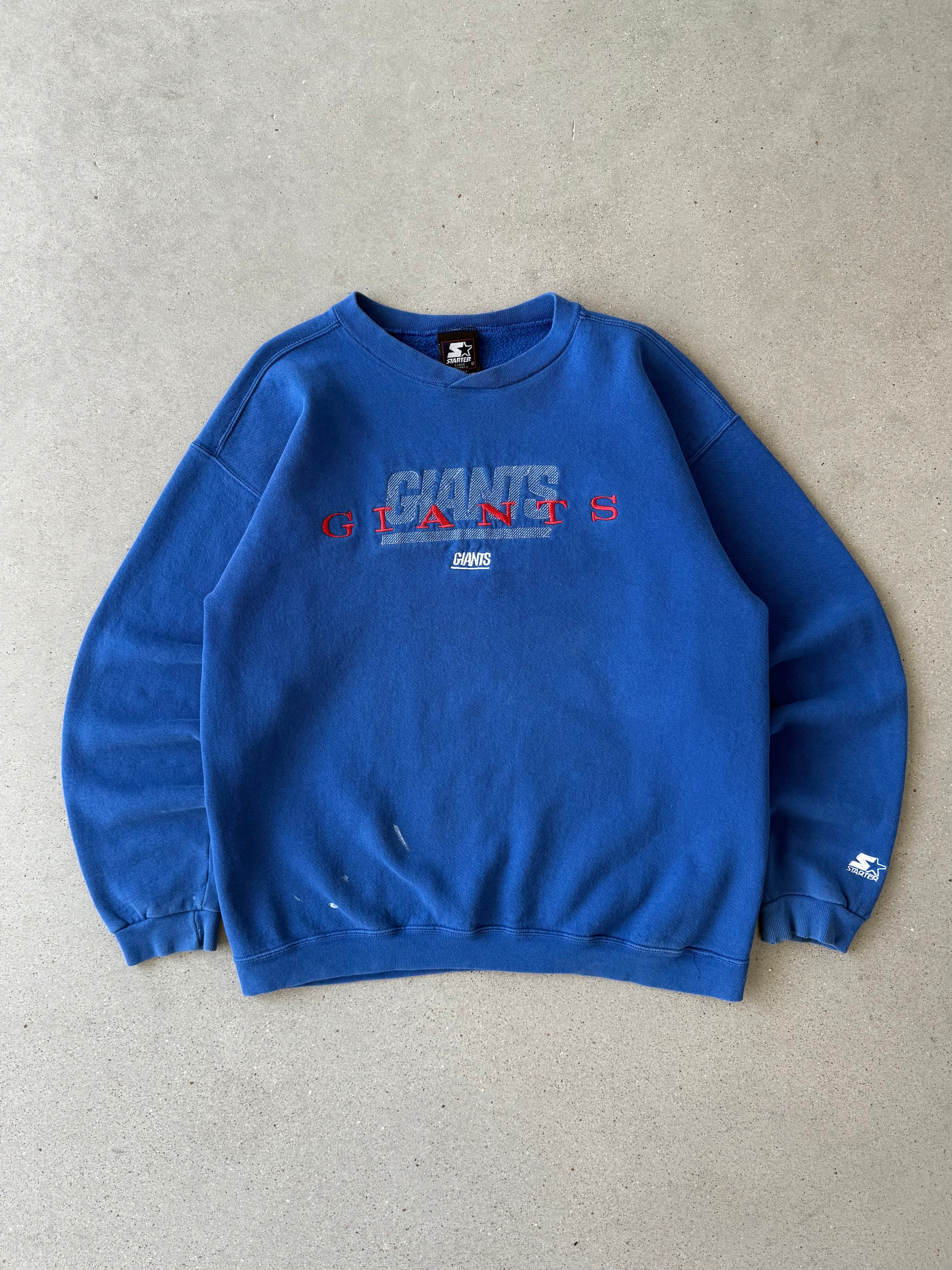 Vintage NY Giants Starter Crewneck - L
