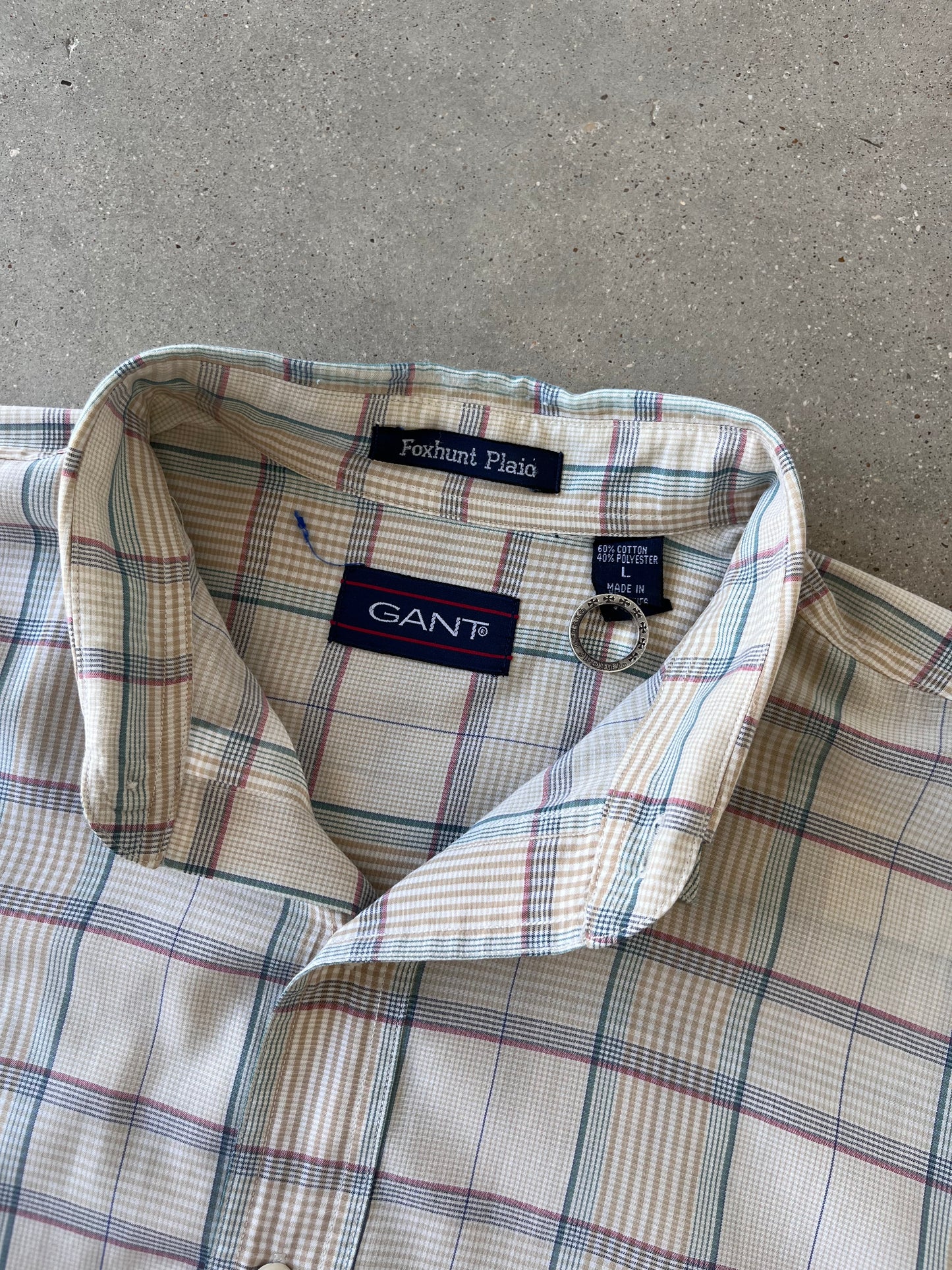 Vintage GANT Boxy Button-up - L