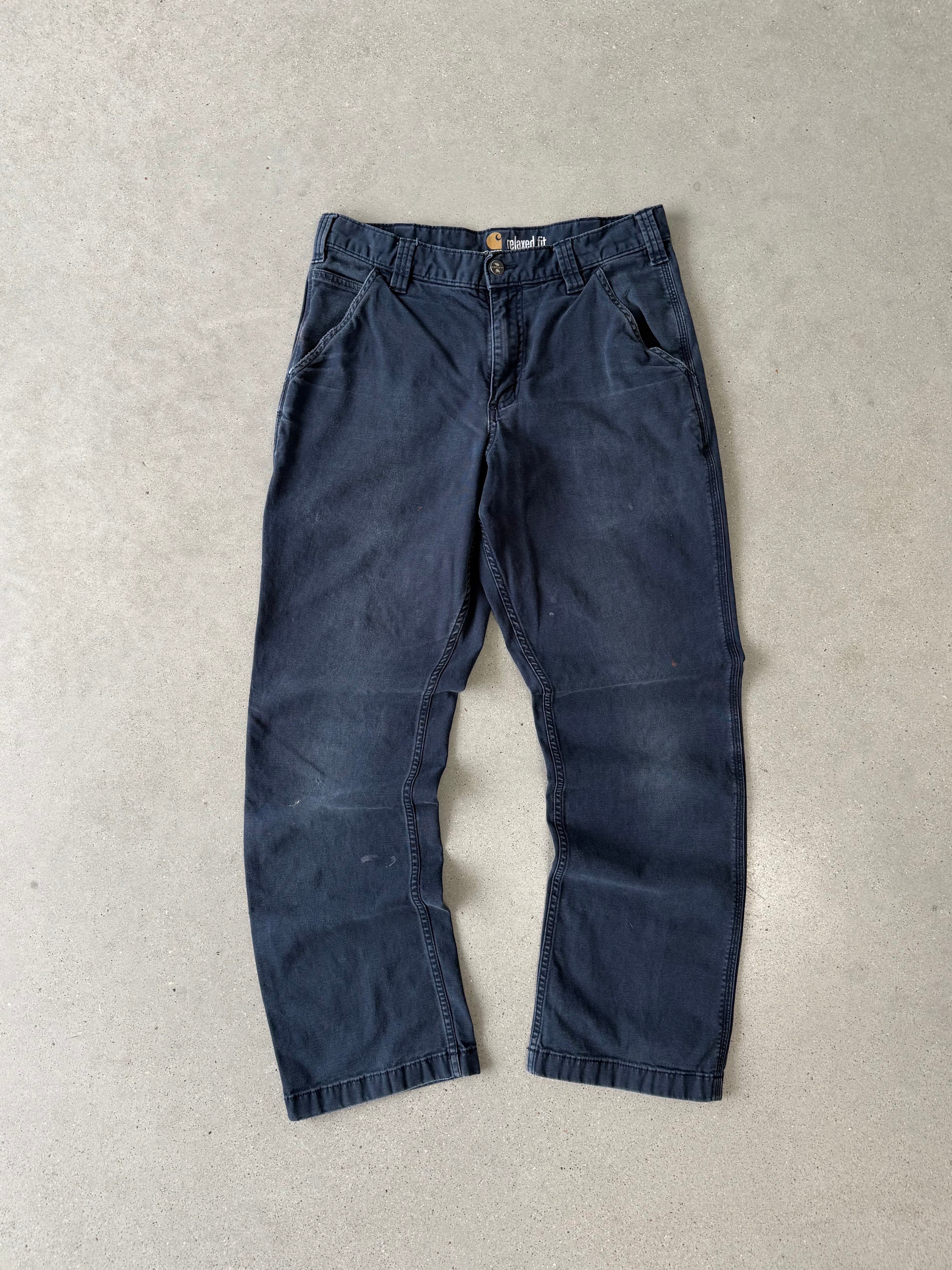 Vintage Carhartt Navy Carpenter Pants - 30x30