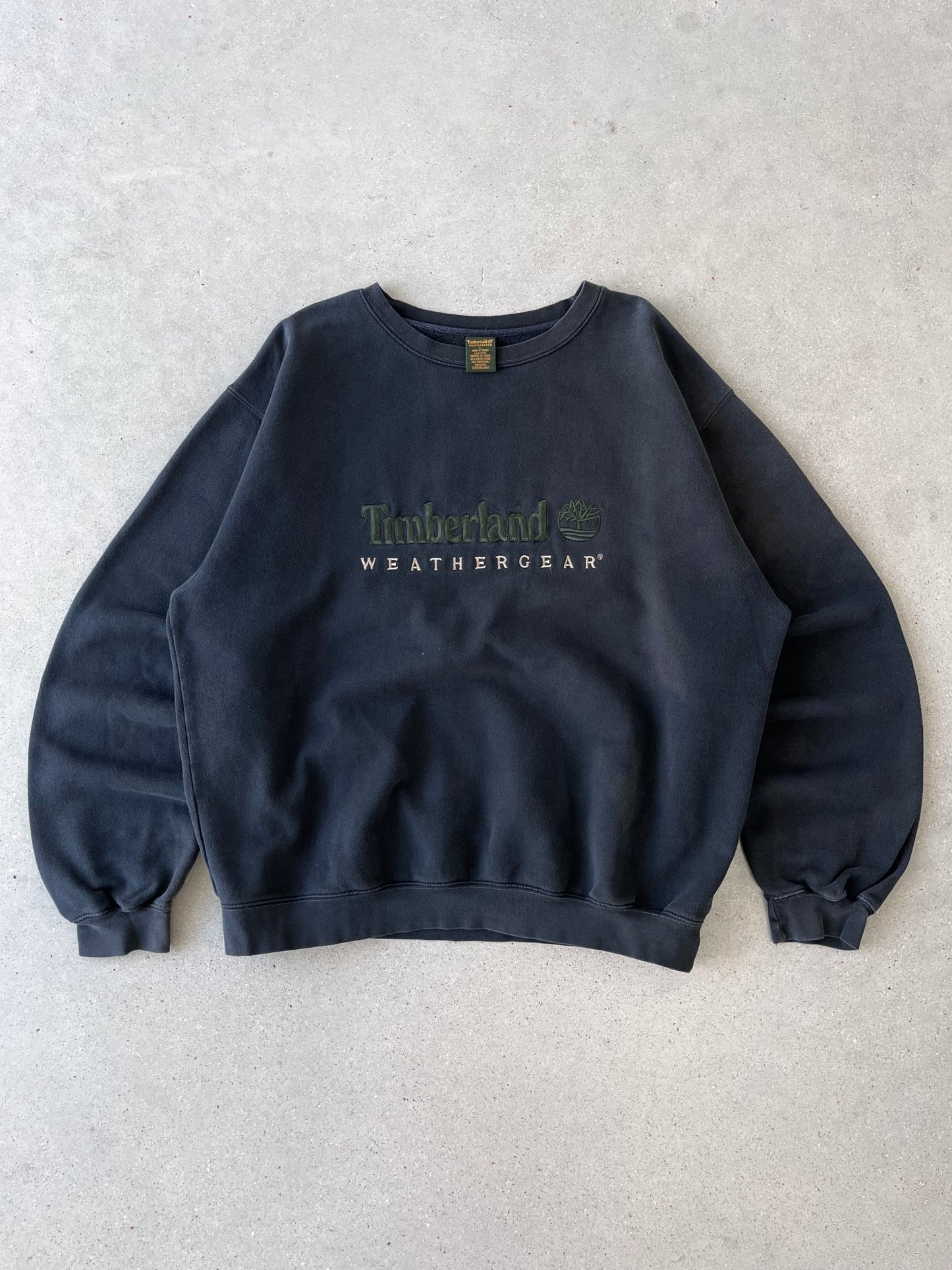 Vintage Timberland Weathergear Embroidered Crewneck - L