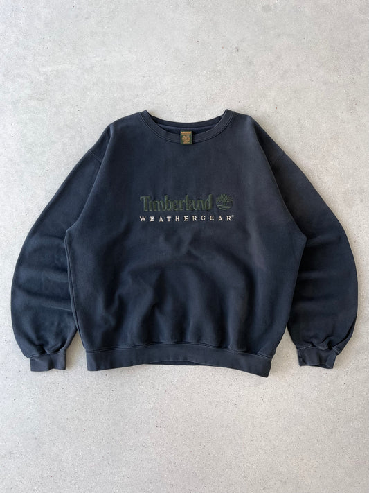 Vintage Timberland Weathergear Embroidered Crewneck - L