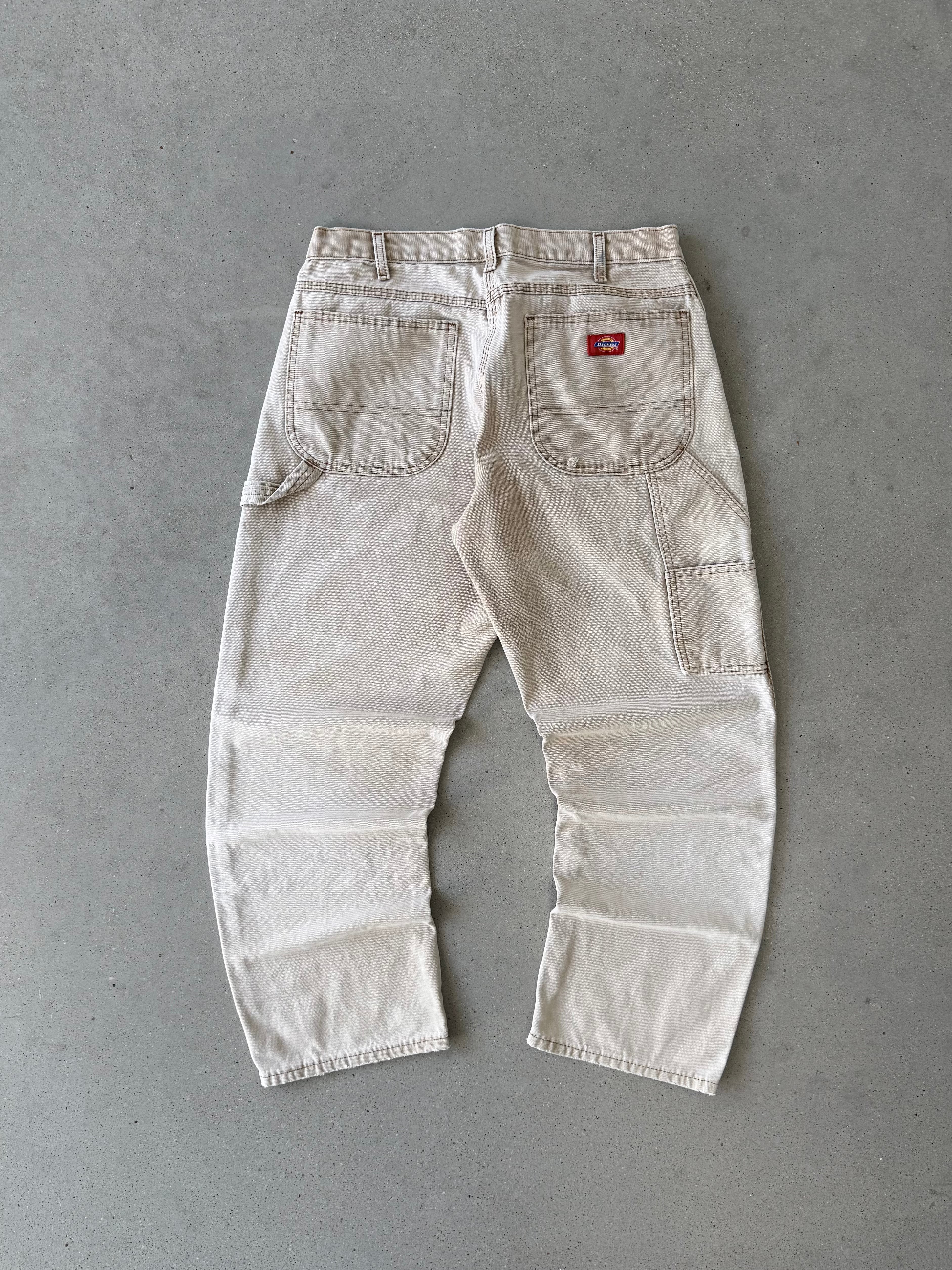 Vintage Dickies Painter's Cream Carpenter Pants - 32x28