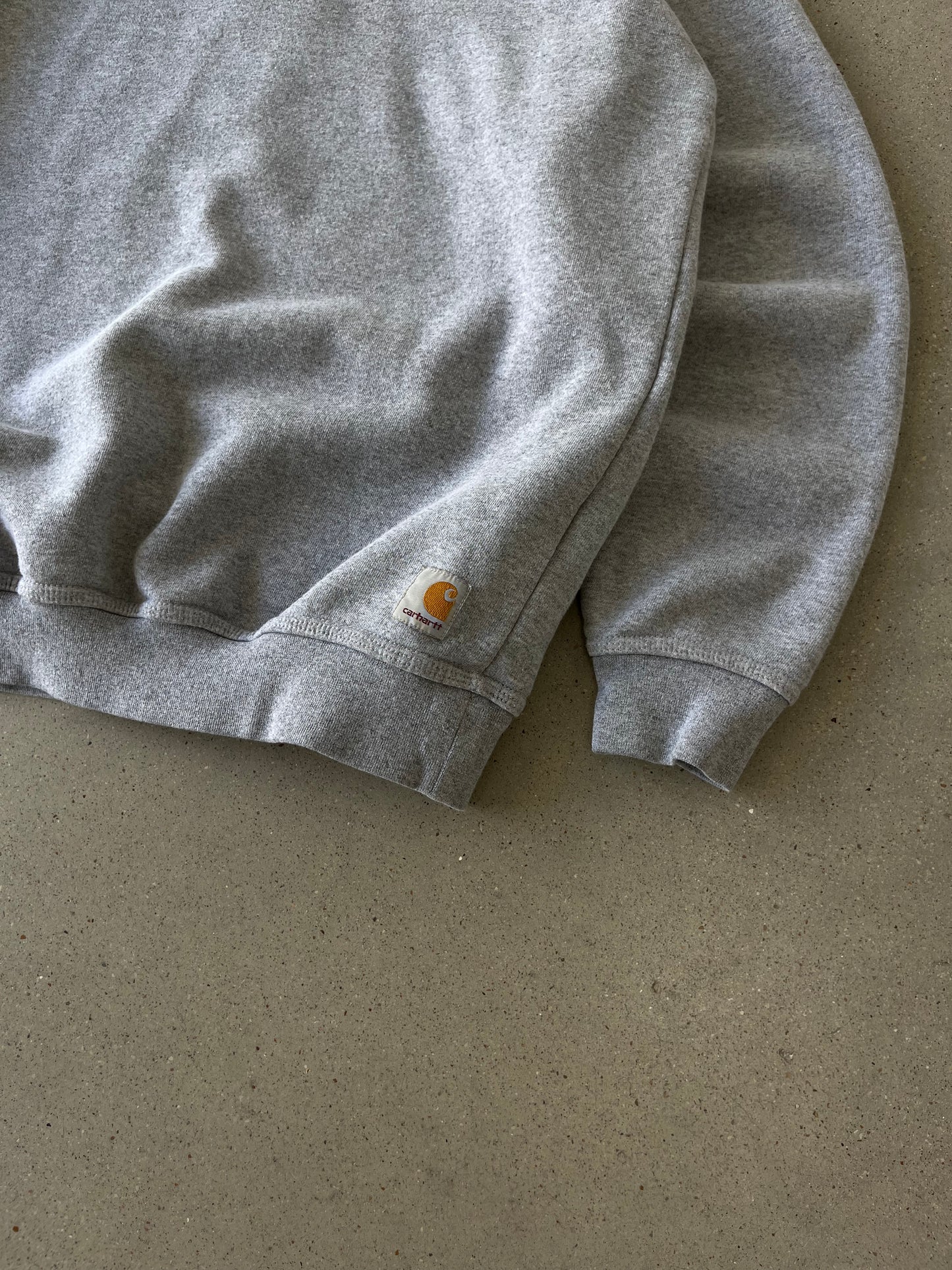 Vintage Carhartt Heather Gray Crewneck - M