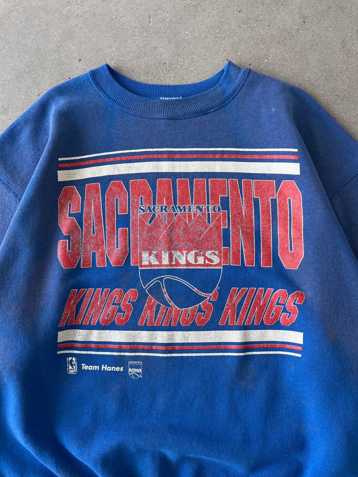 Vintage Sacramento Kings Crewneck - XXL