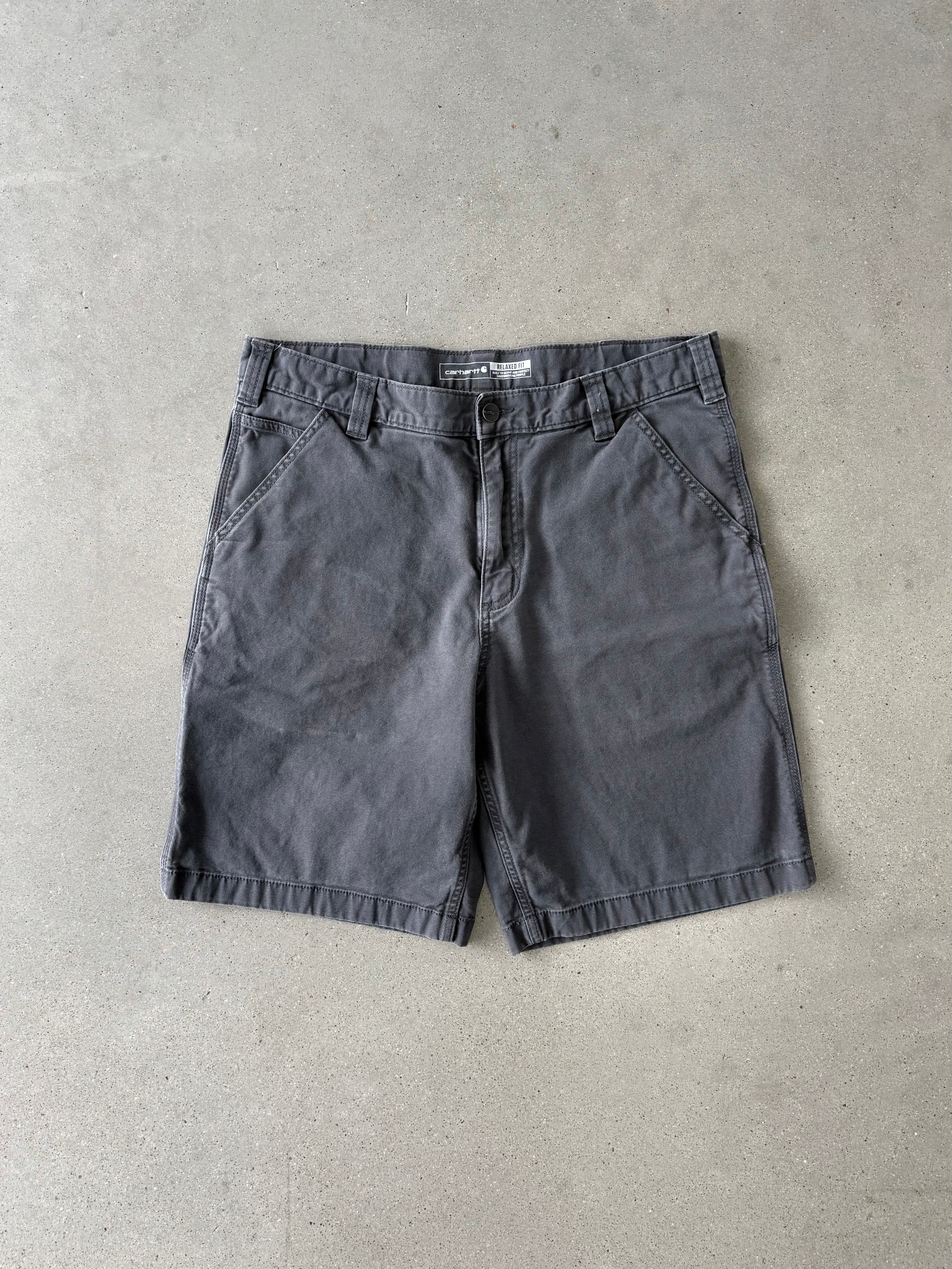 Vintage Carhartt Gray Carpenter Shorts - 36W