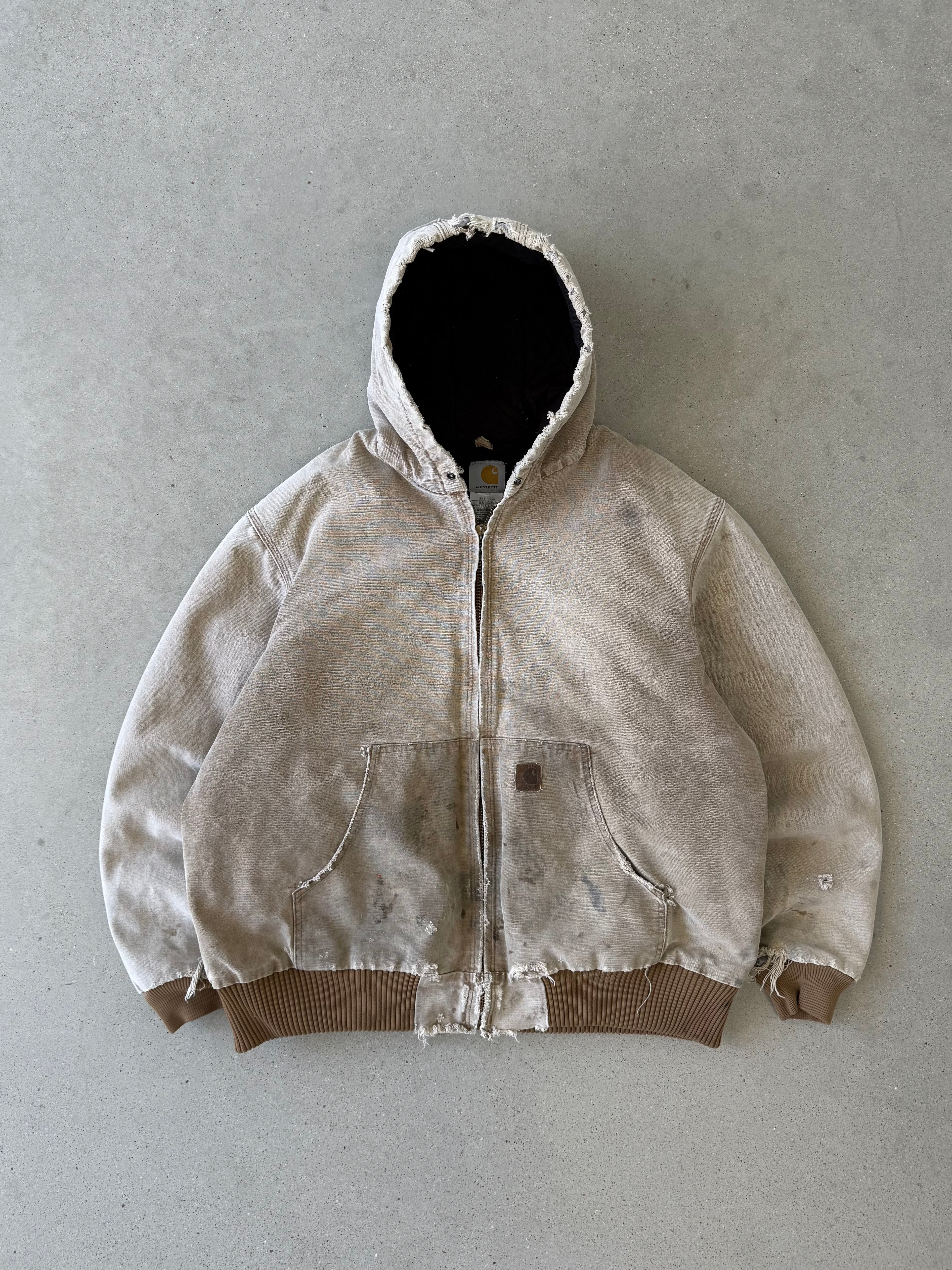 Vintage Carhartt Distressed BRN Active Jacket - XL