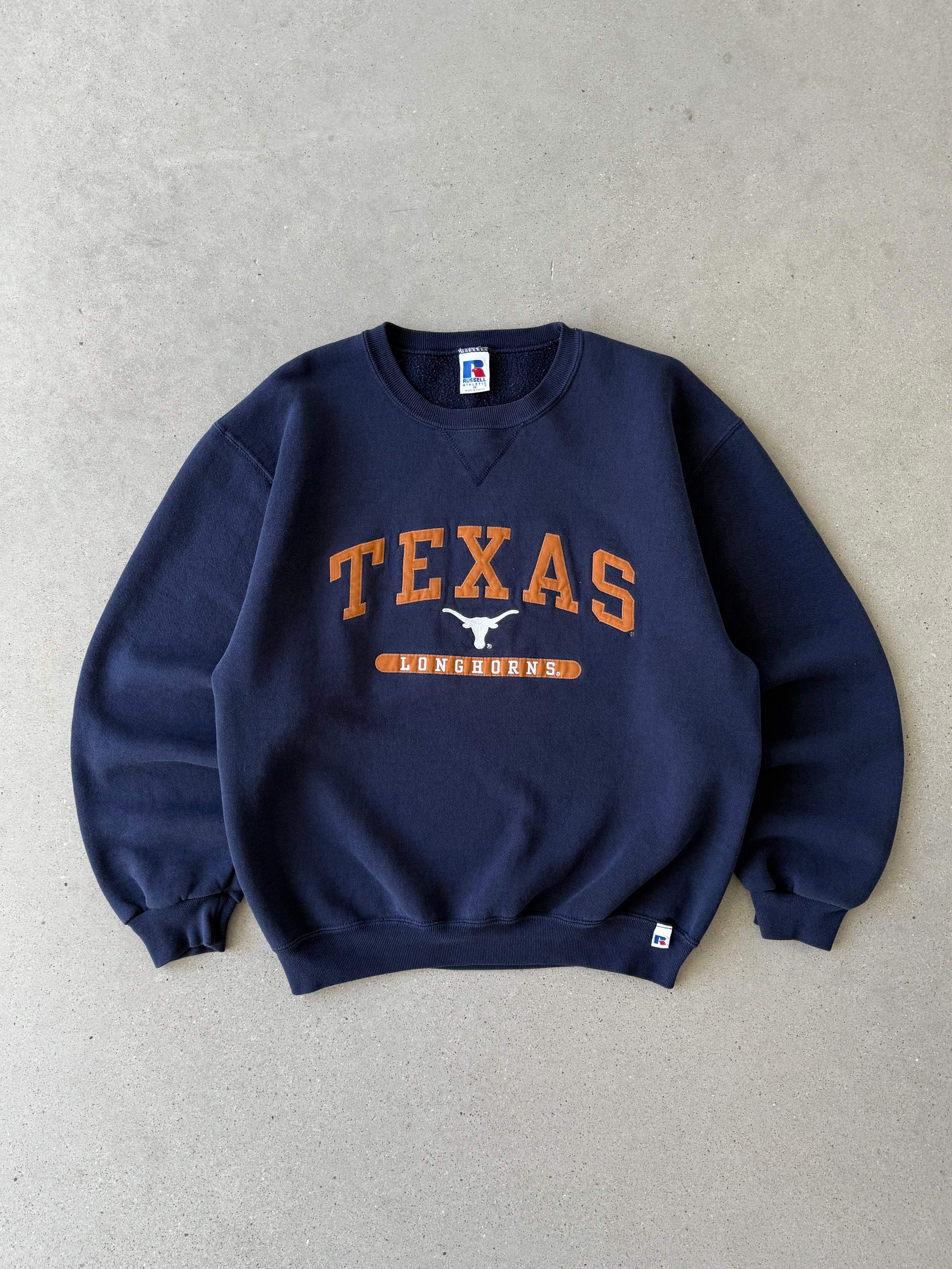 Vintage Texas Longhorns Navy Sweatshirt  - M