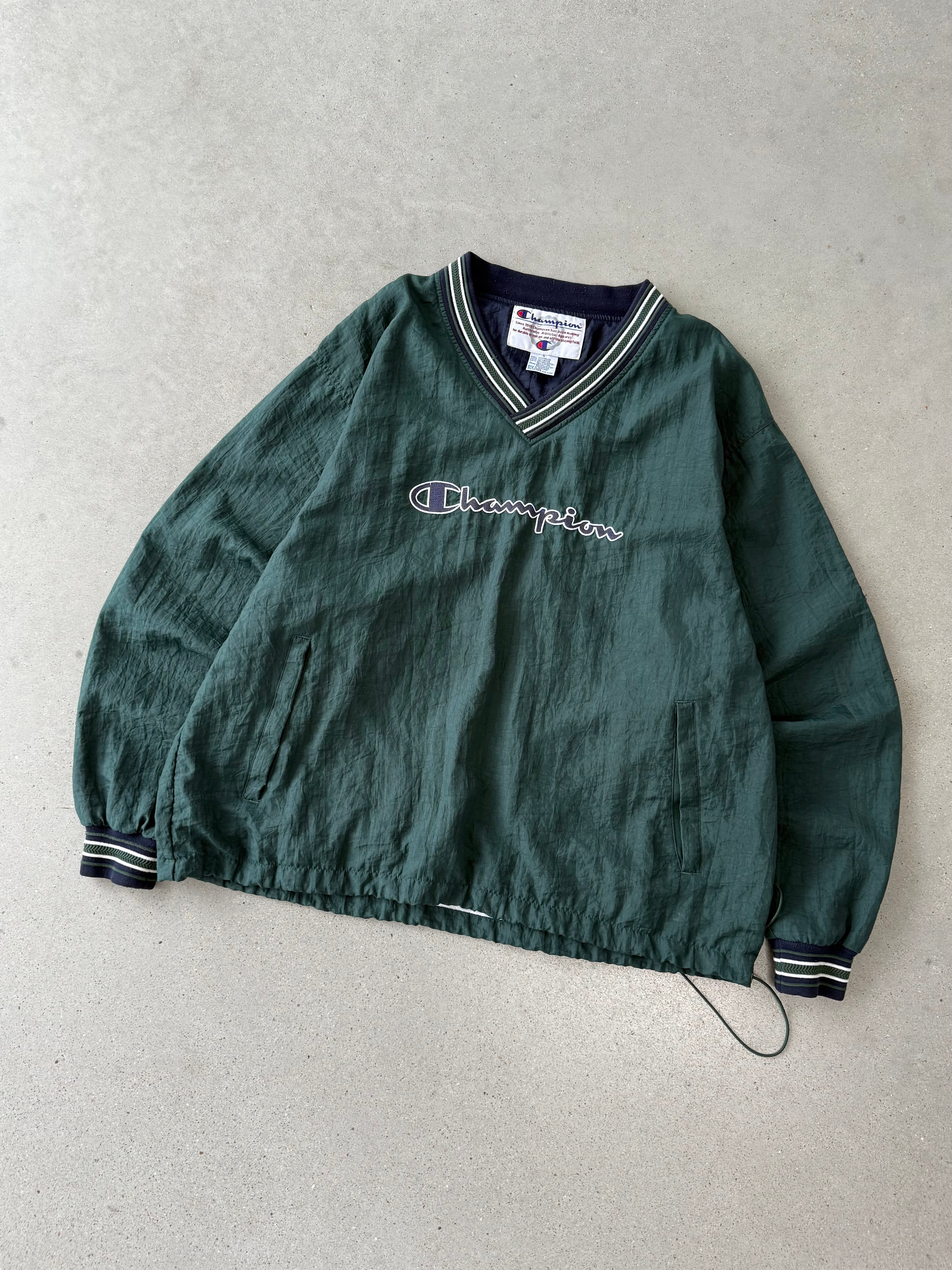 Vintage Champion Green Pullover - L