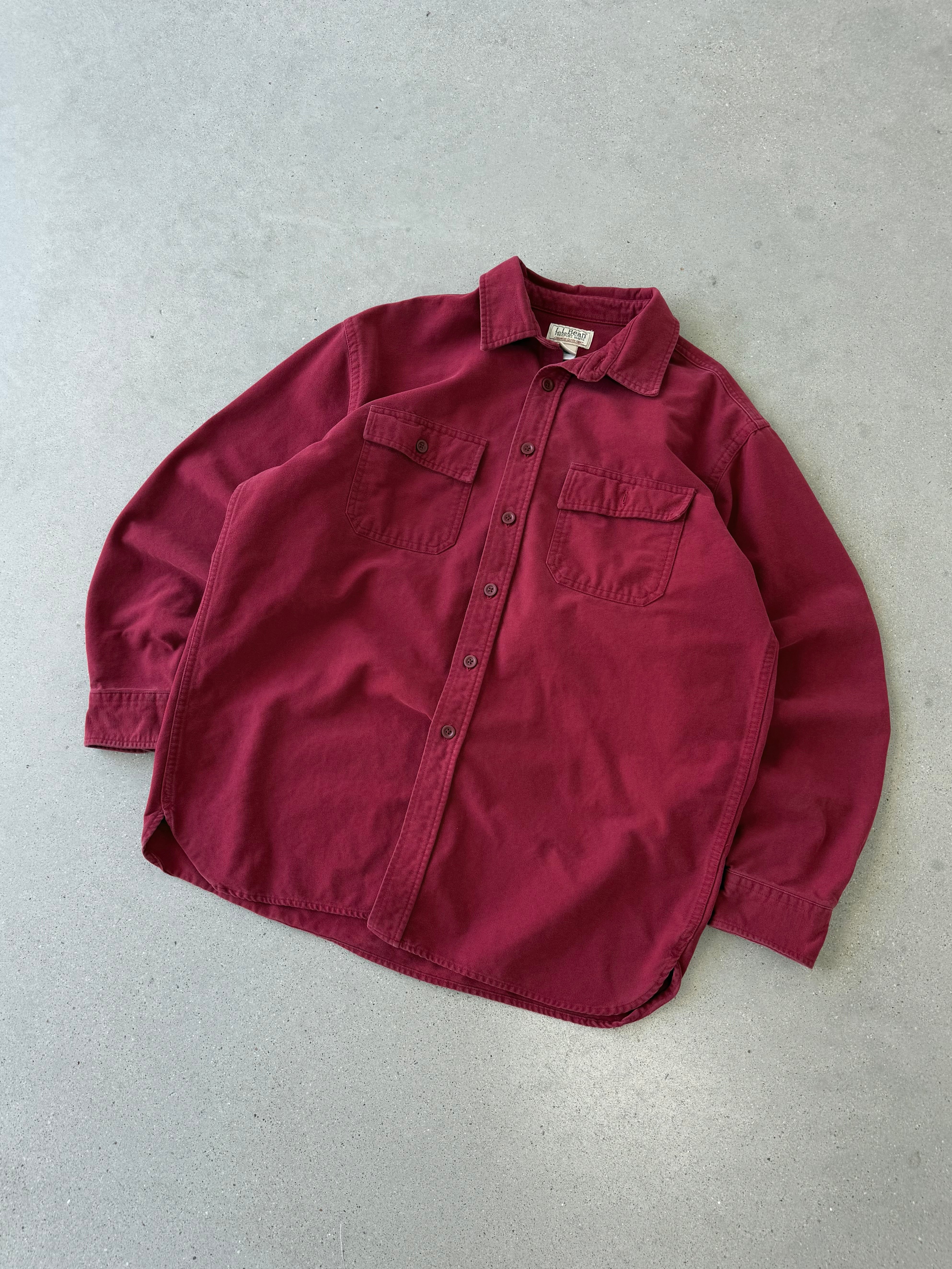 Vintage L.L. Bean Button-up Long Sleeve - L