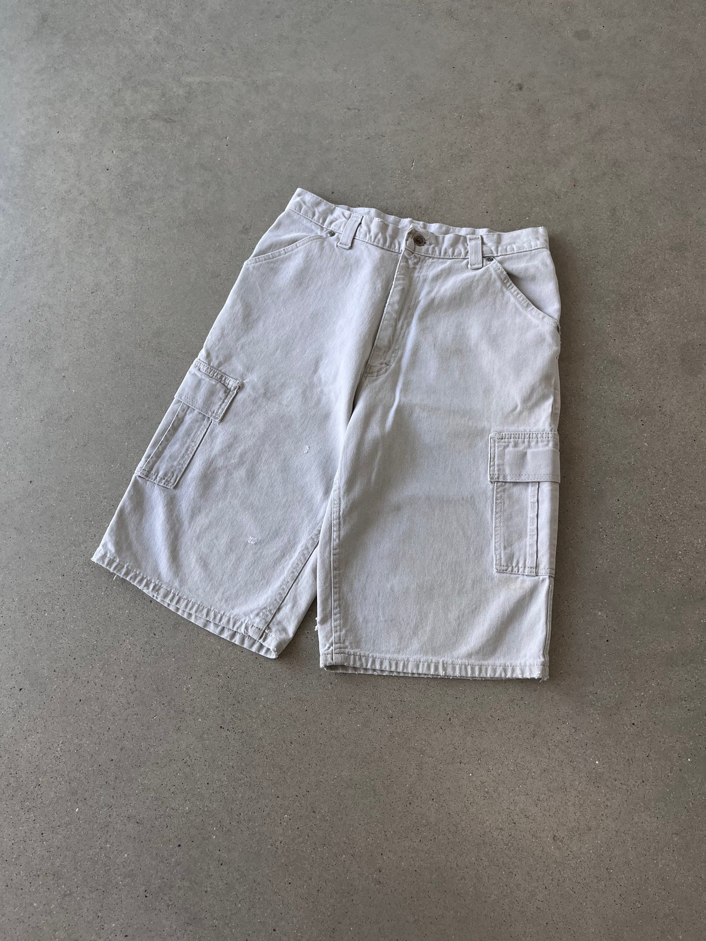 Vintage Les Pipes Baggy Cargo Shorts - 30