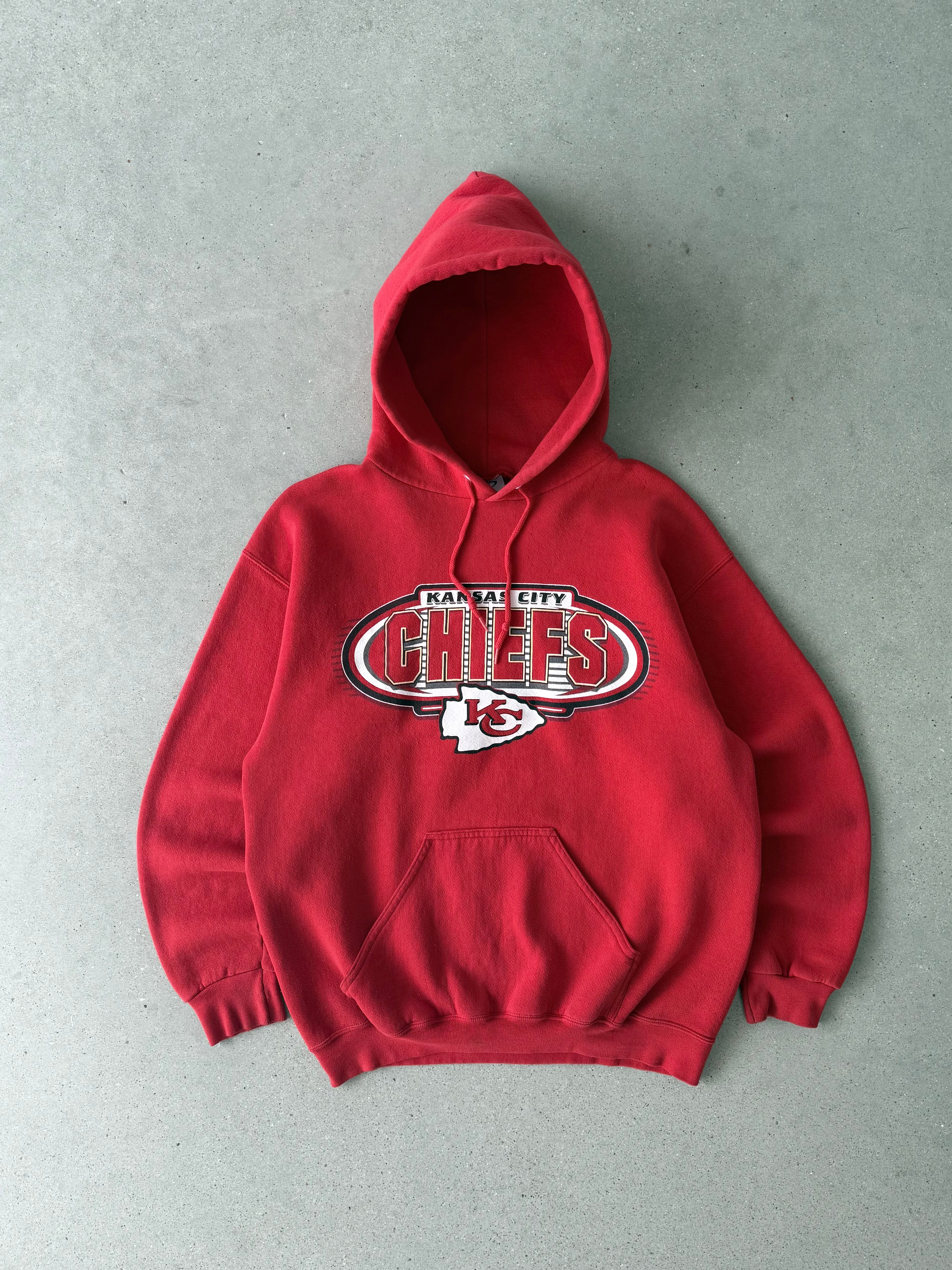 Vintage 1990s Kansas Chiefs Hoodie - L