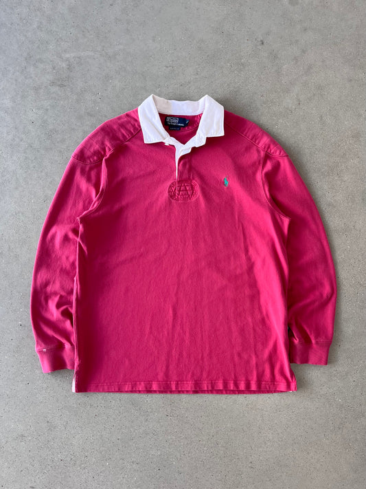 Vintage Polo Ralph Lauren Pink Long Sleeve - XL