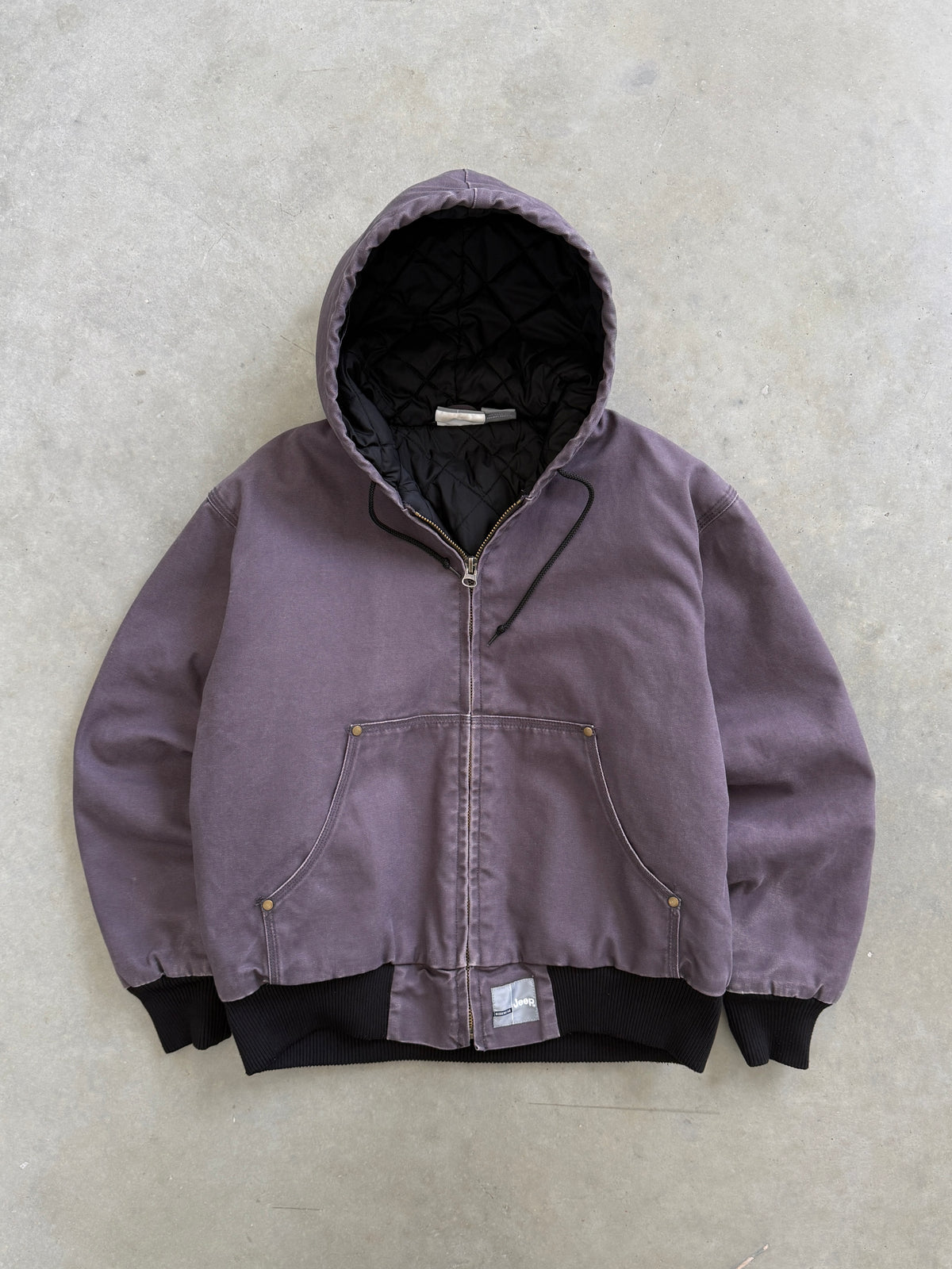 Vintage Jeep Purple Active Jacket - L