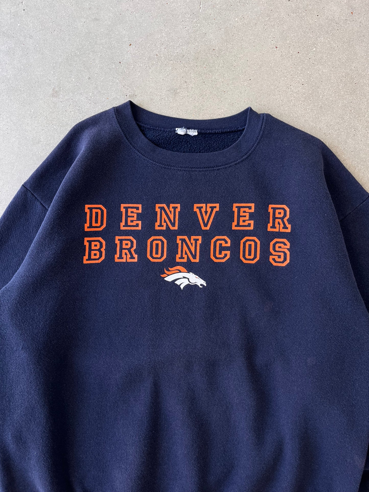 Vintage Denver Broncos Crewneck - XL