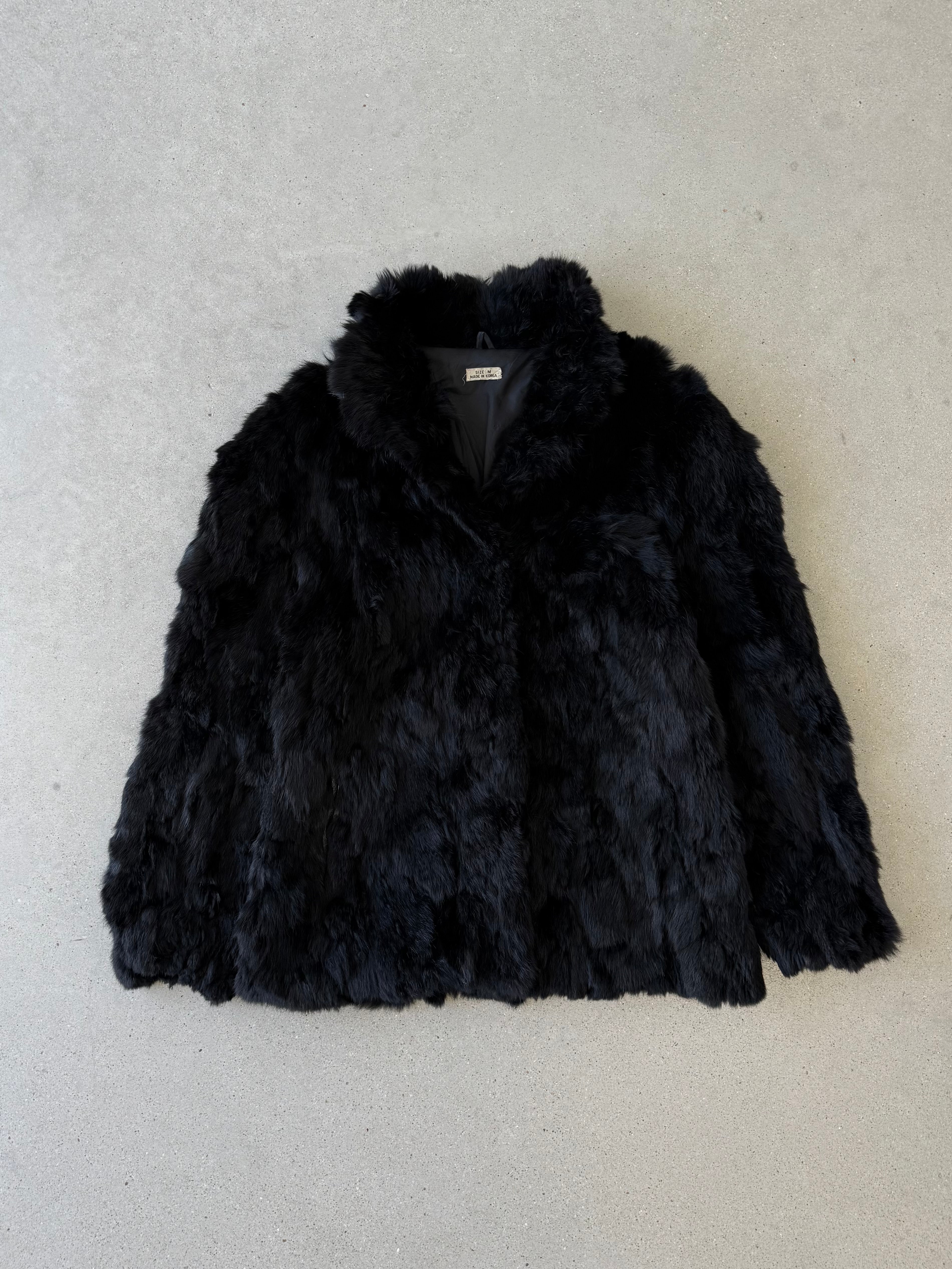 Vintage Rabbit Fur Coat - M