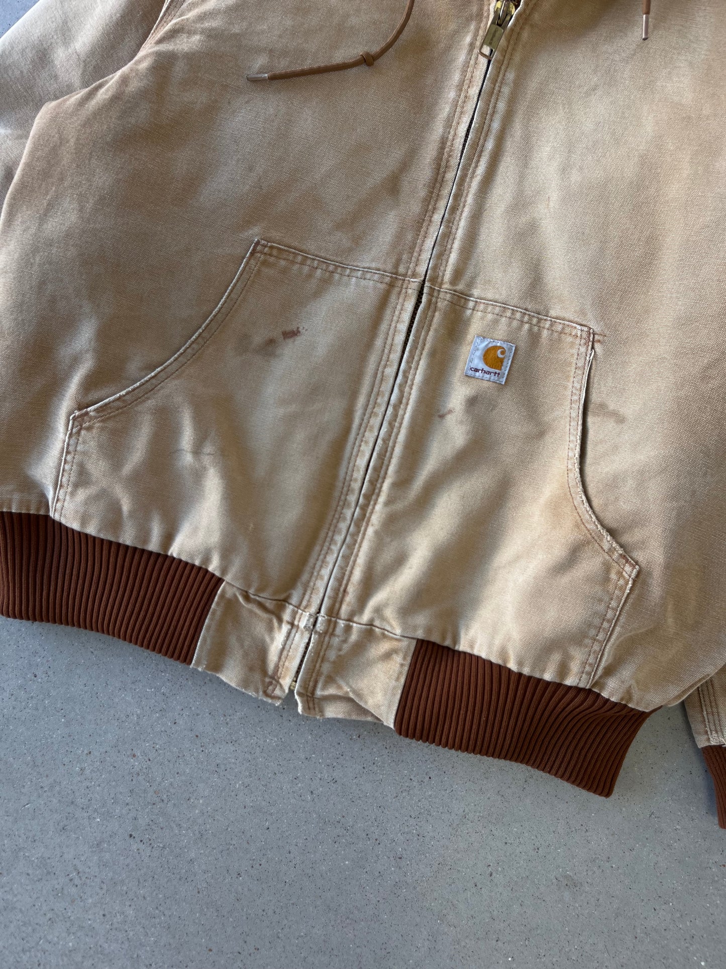 Vintage Carhartt Tan Active Jacket - L