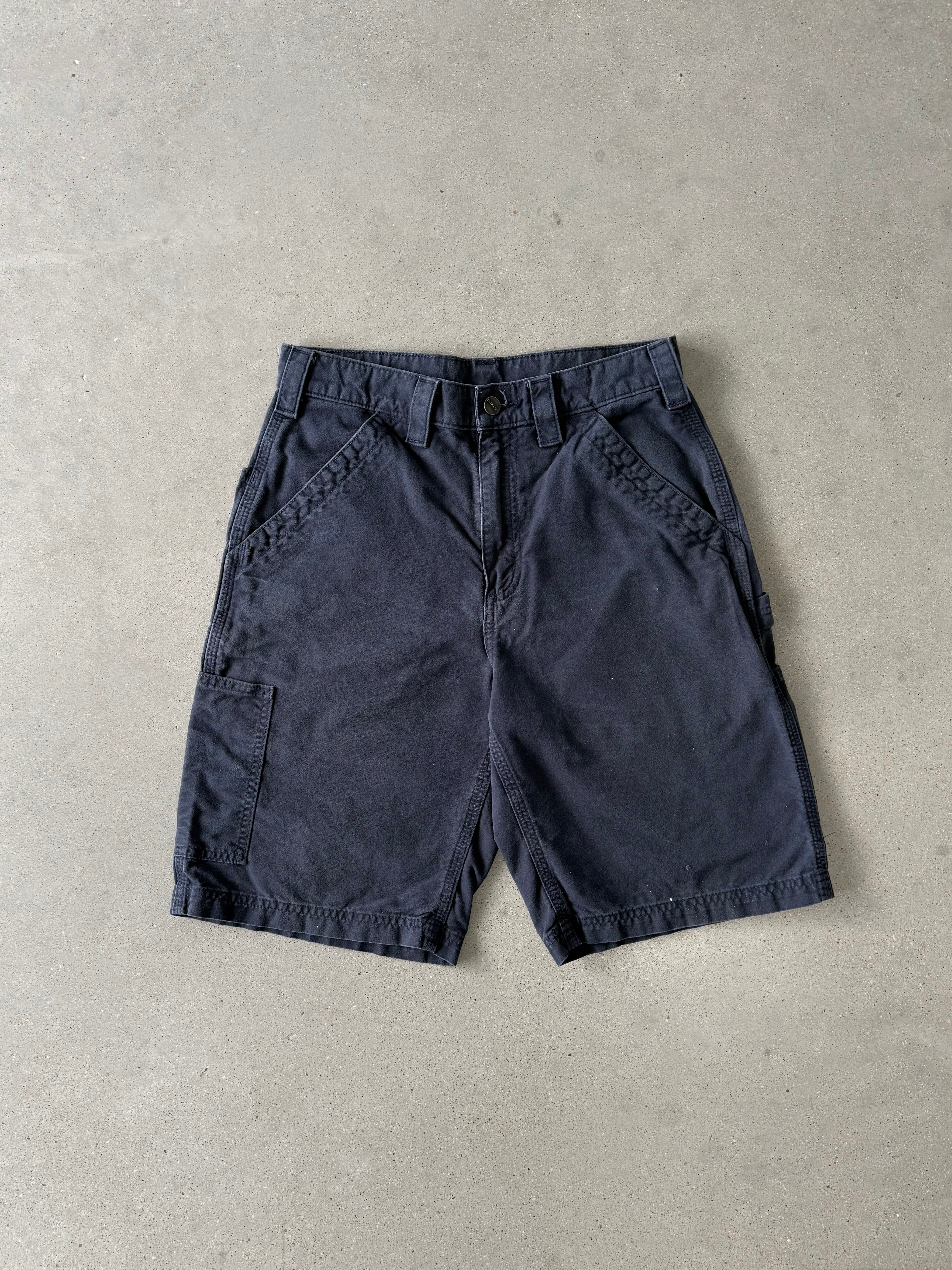 Vintage Carhartt Navy Carpenter Shorts - 30W