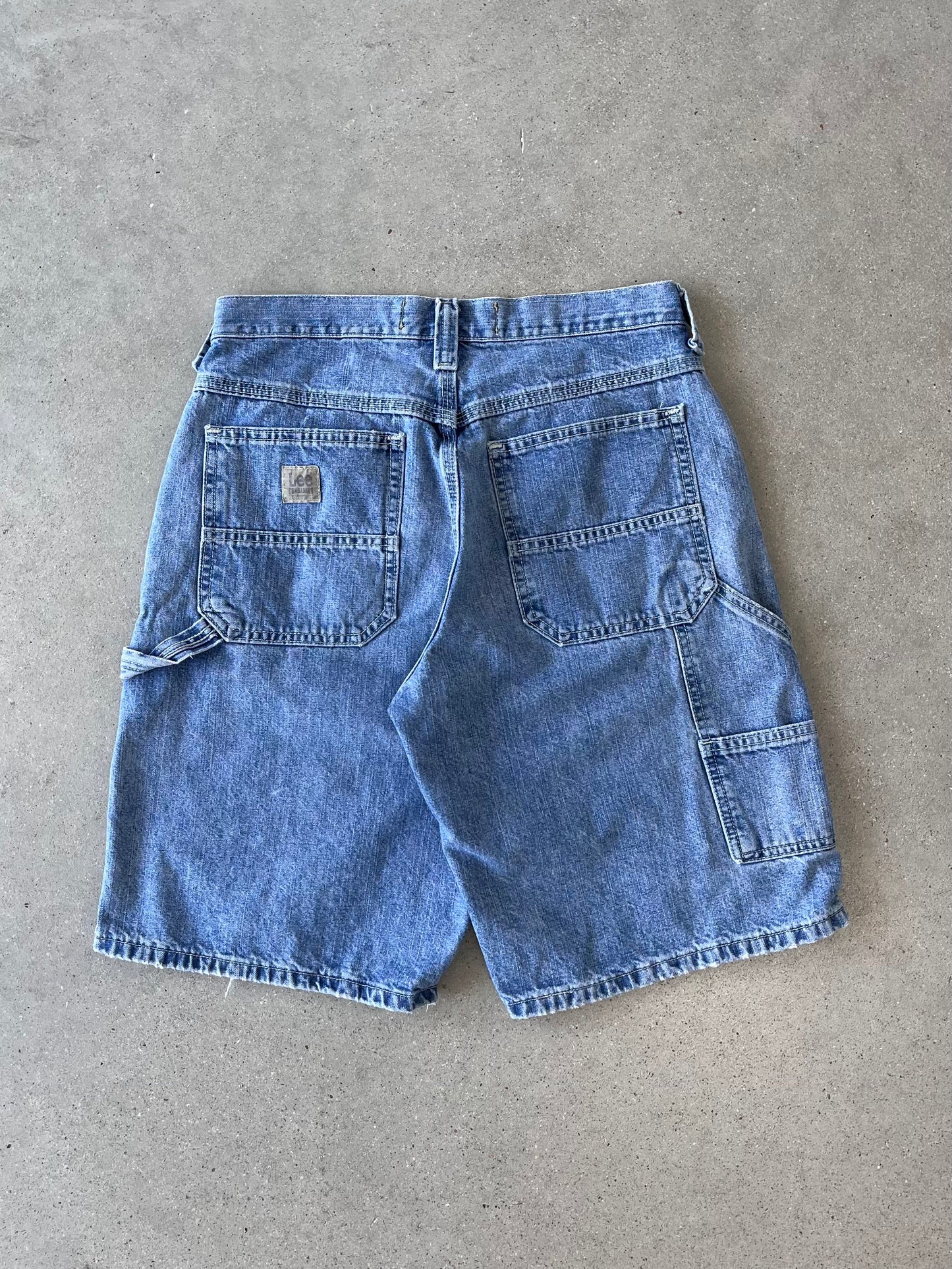 Vintage Lee Carpenter Denim Jorts - 30