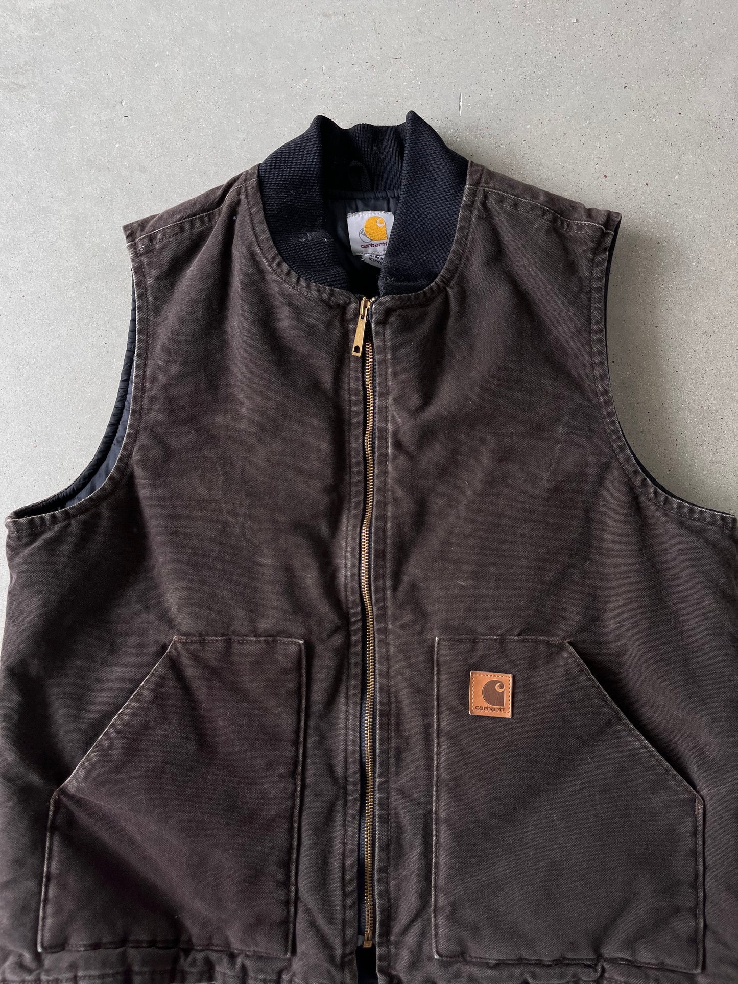 Vintage Carhartt Brown Vest - L