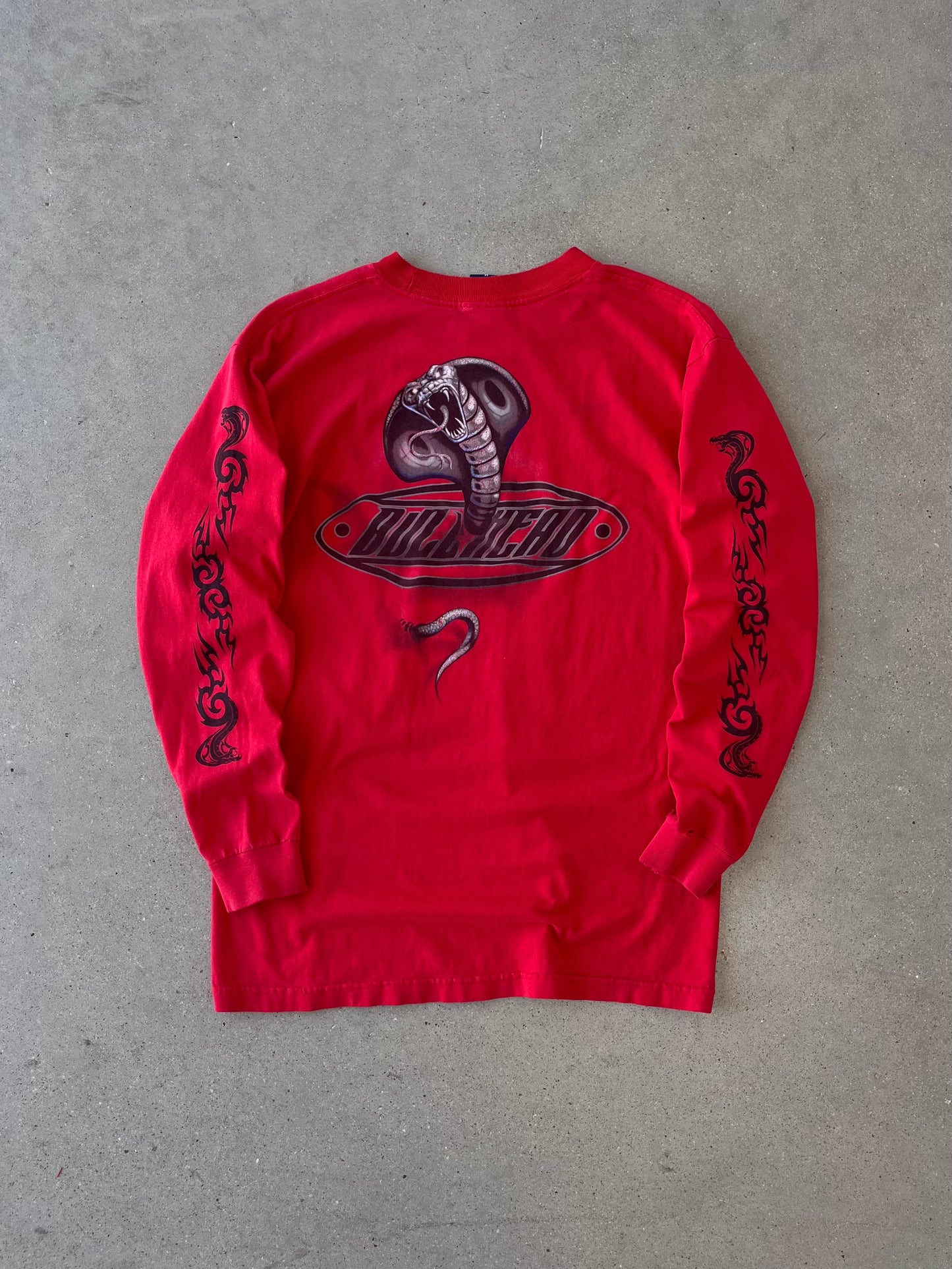 Vintage Y2K Cobra Bullhead Long Sleeve - M